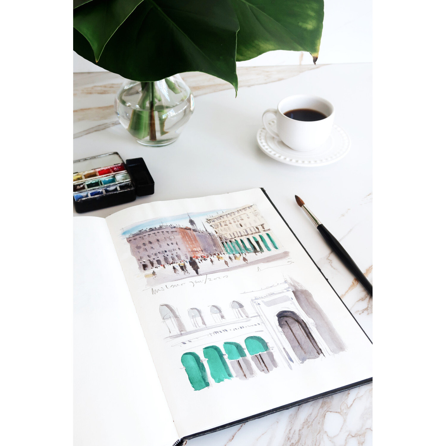 Skizzenbuch 120g/m² 64 Blatt von Hahnemühle FineArt 