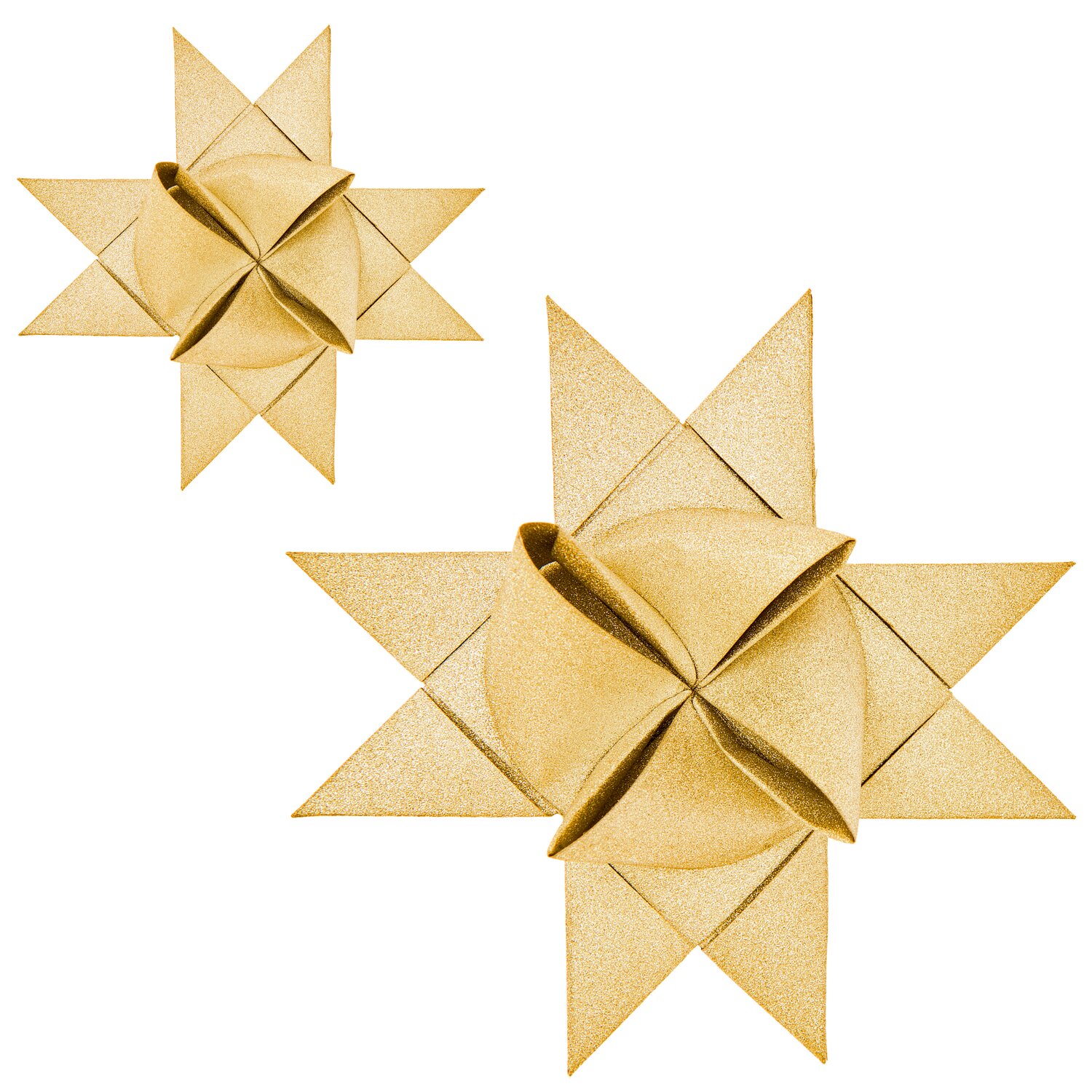Rico Design Paper Poetry Fröbelstreifen Glitter M+L Gold