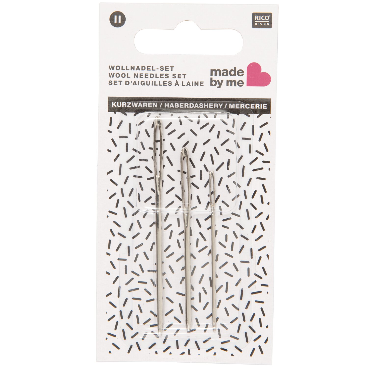 Wollnadeln 3er Set von Rico Design