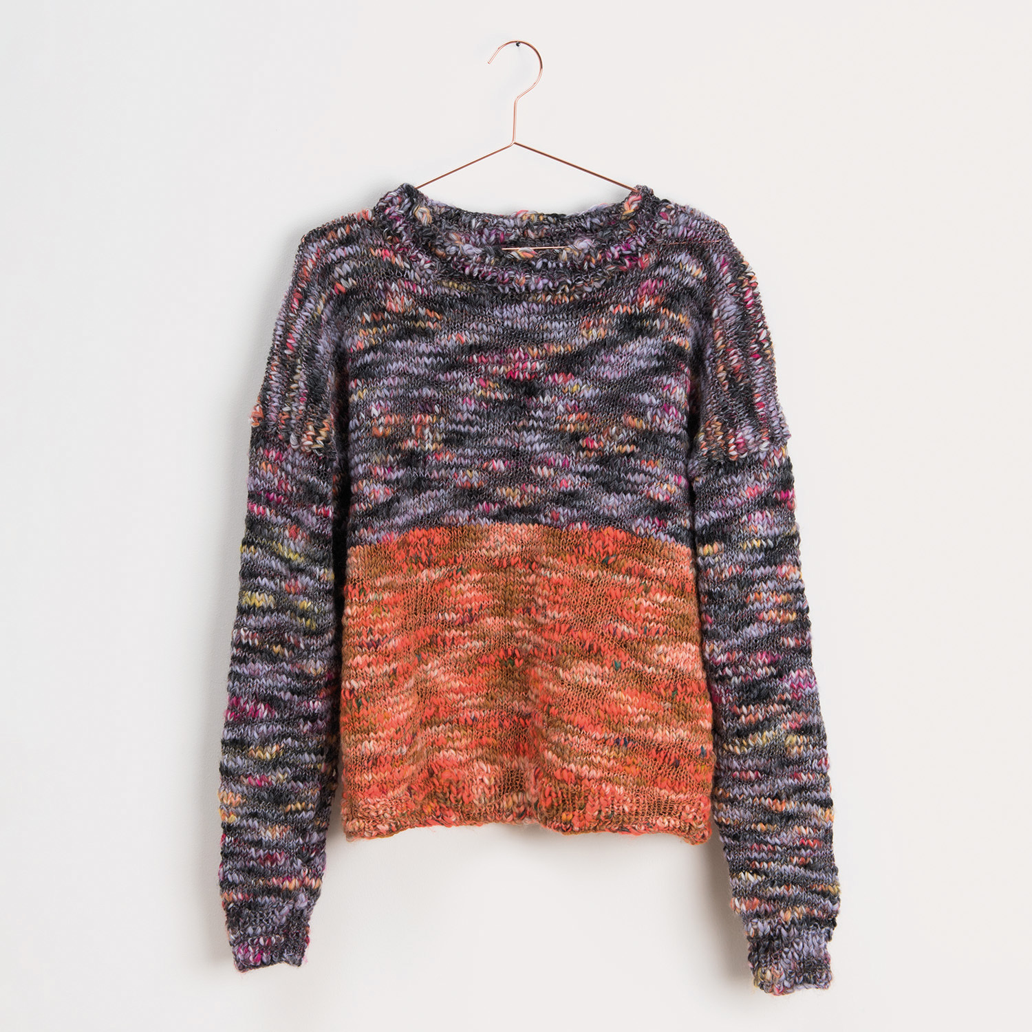 Strickanleitung Pullover aus Creative Wooly Waves von idee. Creativmarkt 