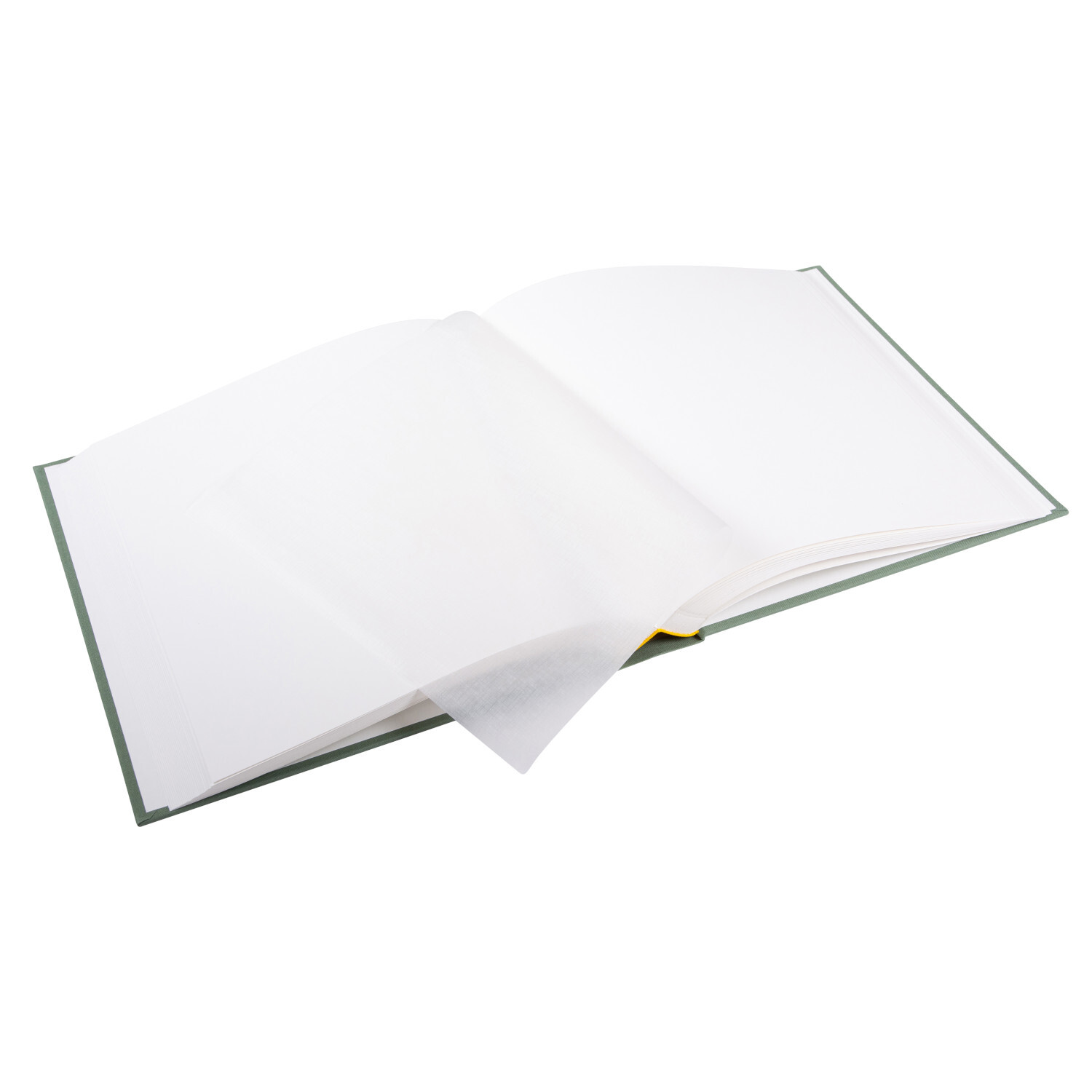 Fotoalbum ein Jahr 30x31cm Farbe Artischocke von Goldbuch Georg Brückner Fotoalbum ein Jahr, Artischocke: Offenes Album von goldbuch, 30x31cm, mit weißen Seiten.