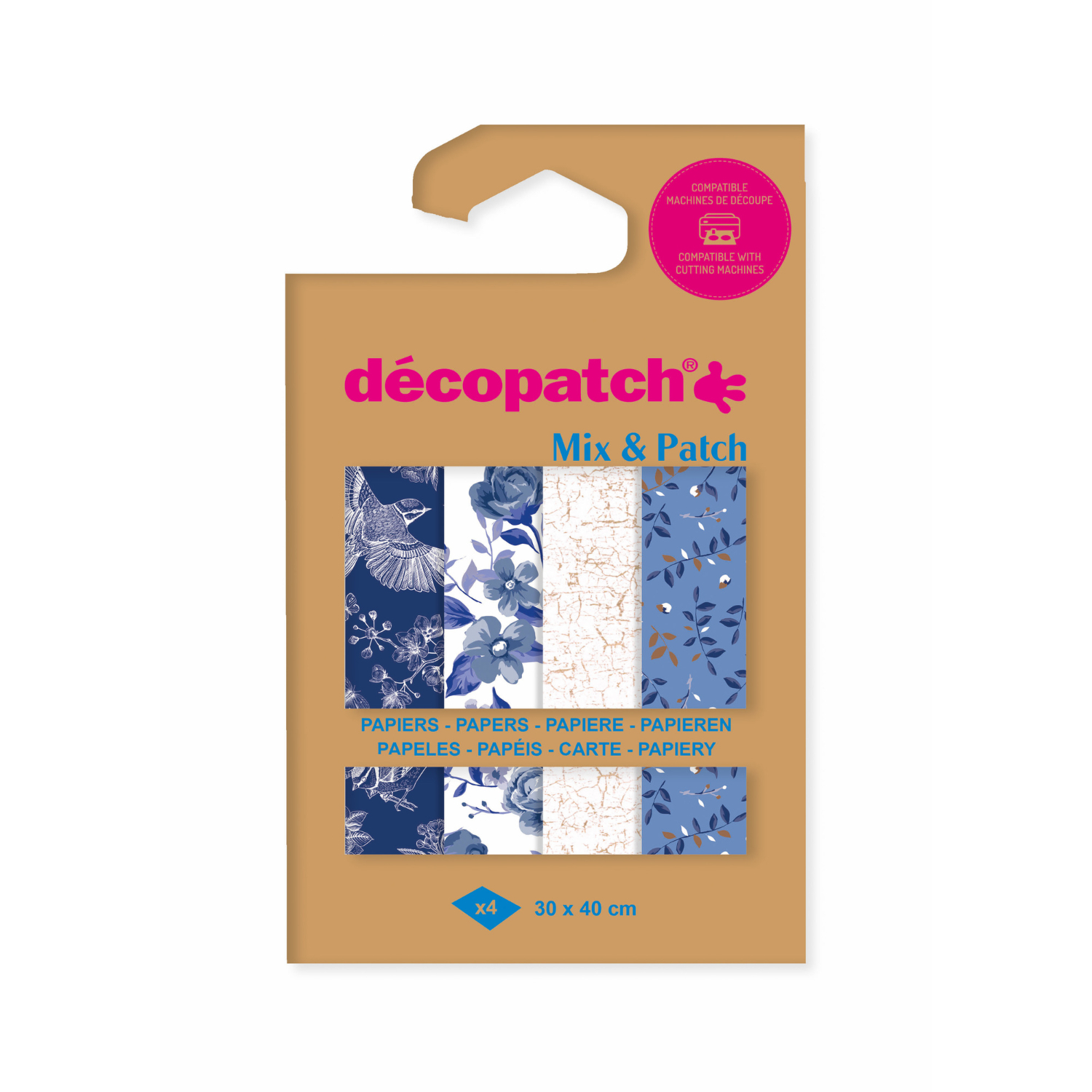 Papier Mix & Patch Blautöne Papier Mix & Patch Blautöne
