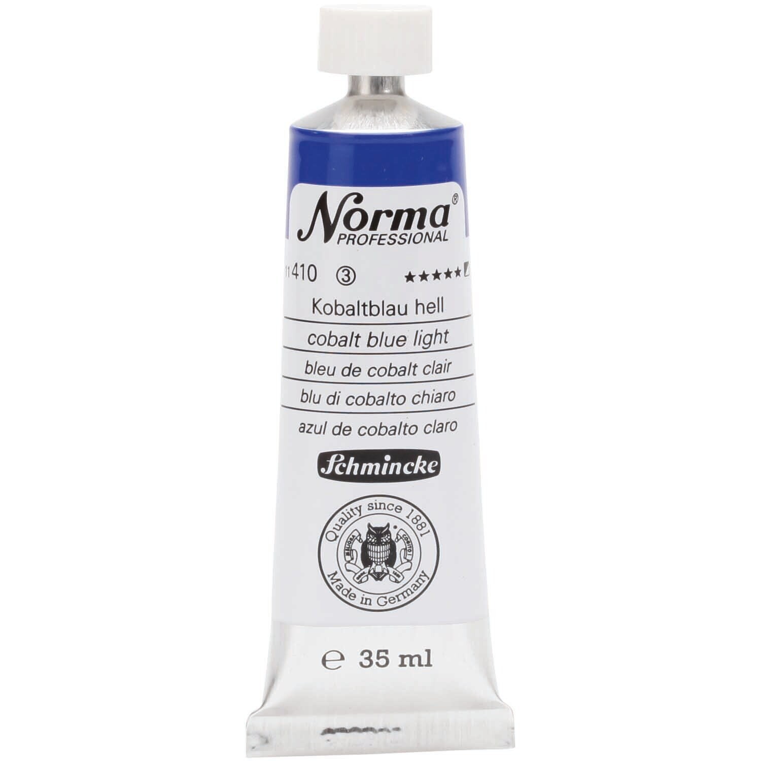 Schmincke Norma 35ml Kobaltblau Hell