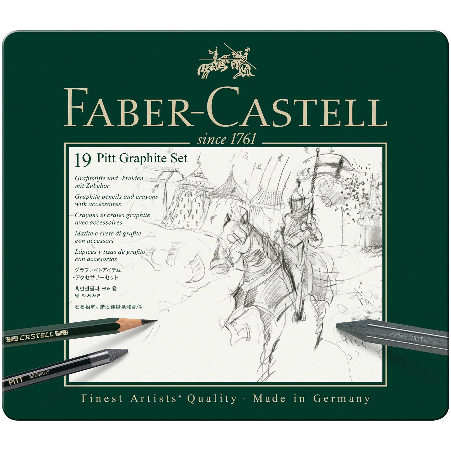 Pitt Graphite Zeichenset medium Pitt Graphite Zeichenset medium