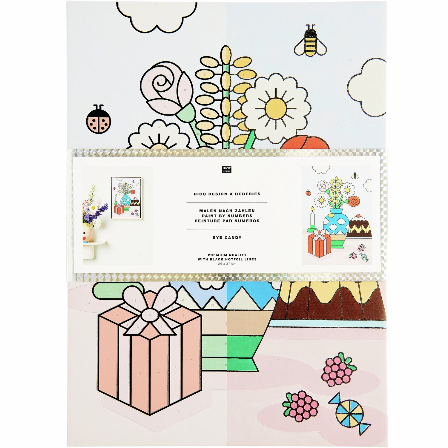 Rico Design Rico Design x Redfries Malen nach Zahlen Set