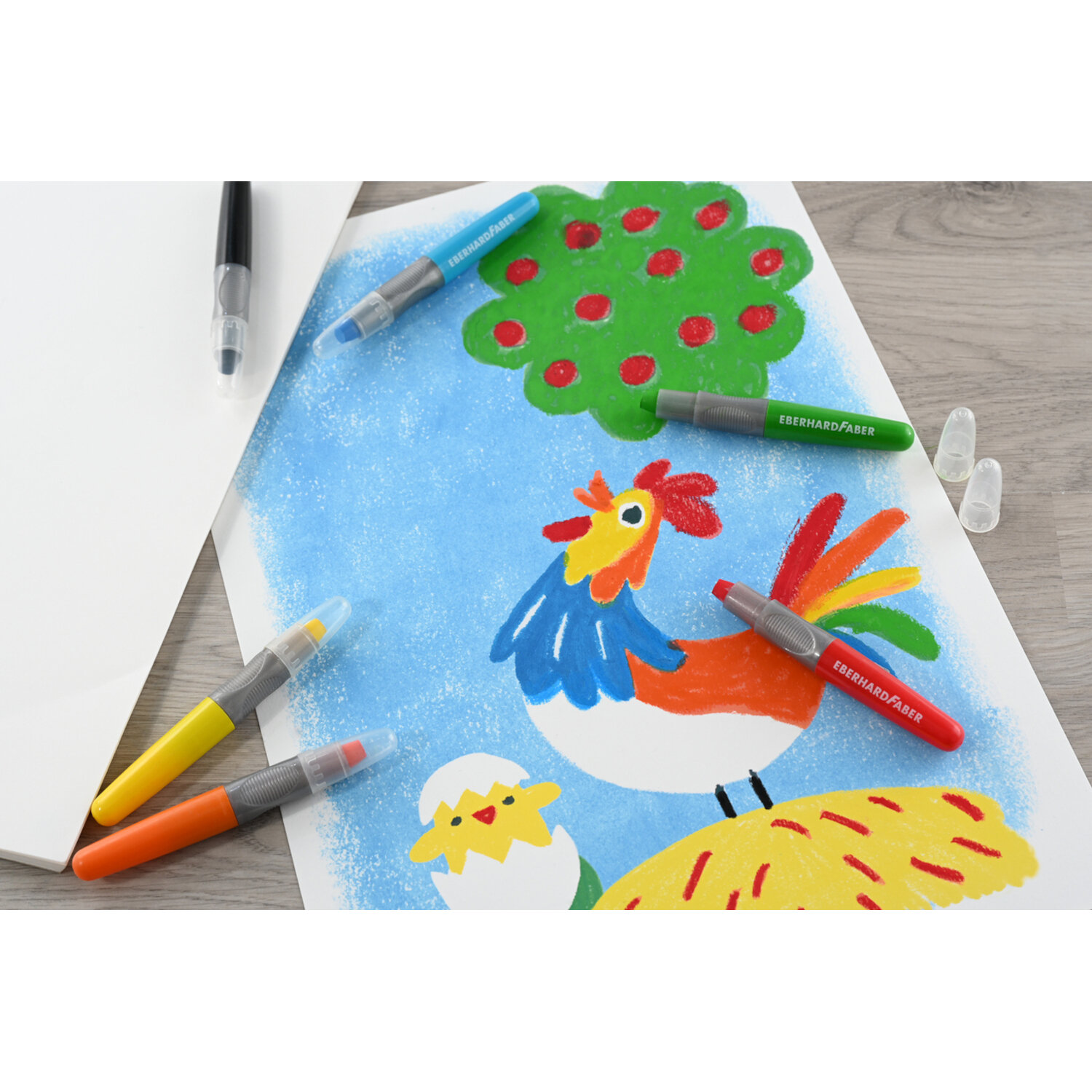 Gelmalstifte Basic Set 6-teilig von Eberhard Faber Vertrieb 