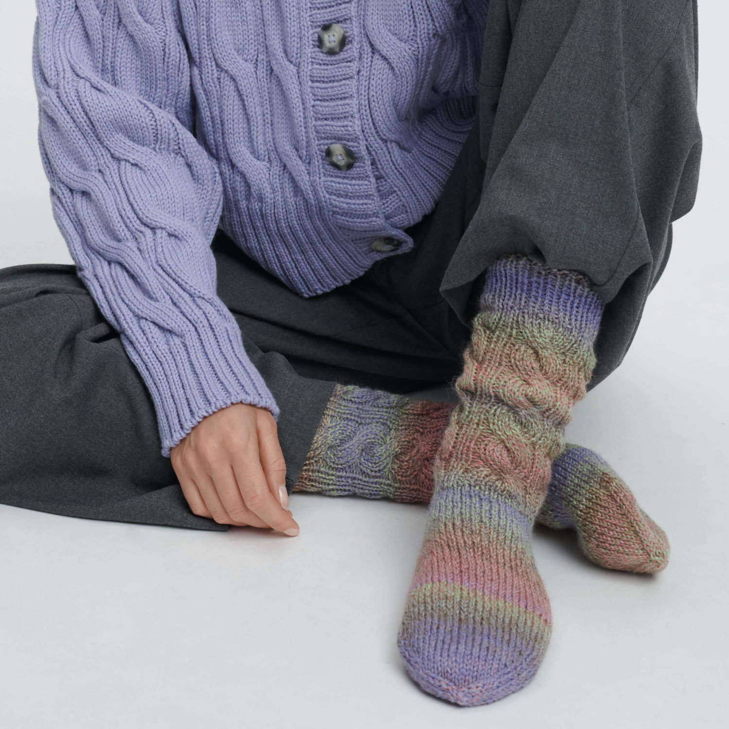 Strickset Socken Modell 09 aus Die Neue Masche No 04