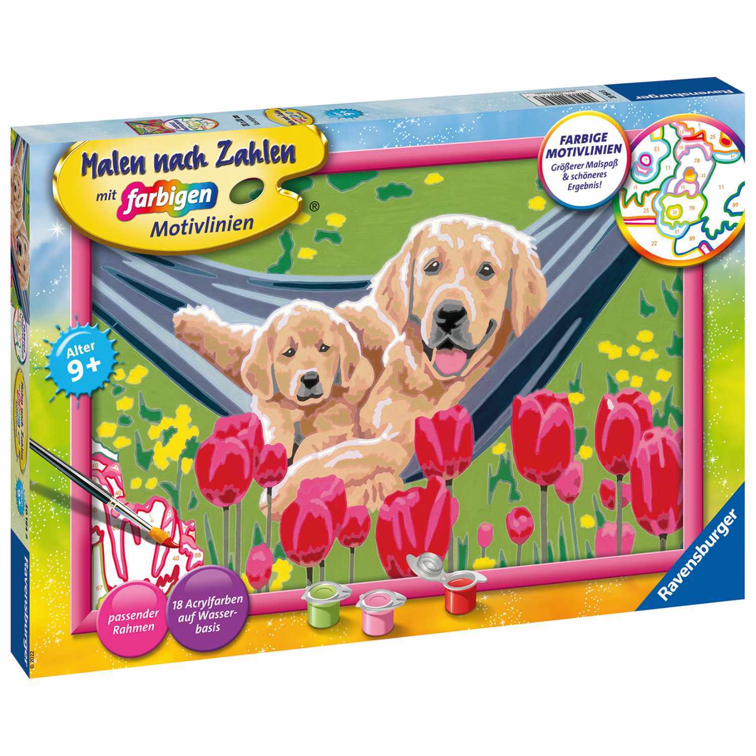 Malen nach Zahlen Kuschelpause Malen nach Zahlen Kuschelpause