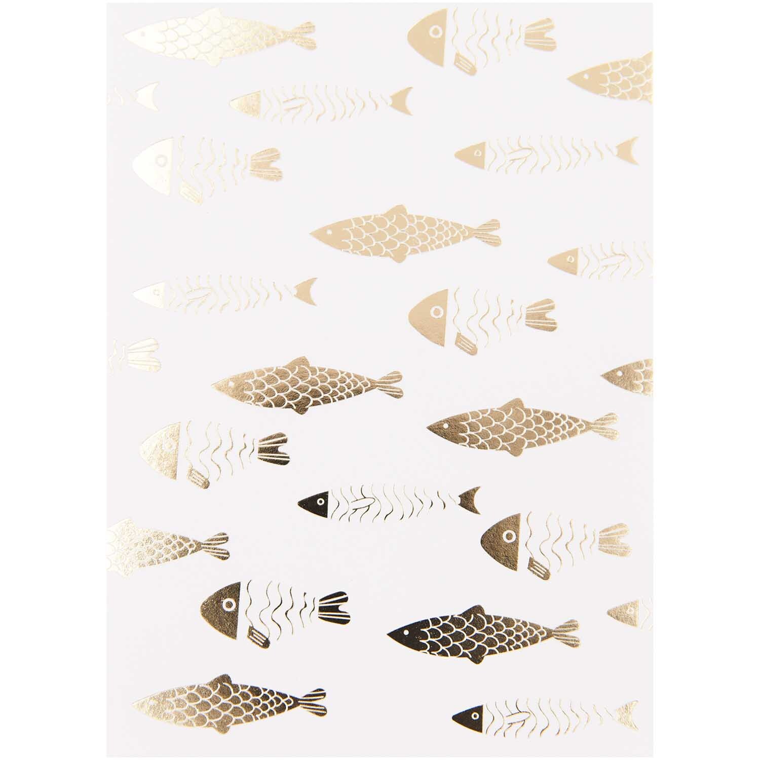 Paper Poetry Postkartenblock Fische 10 Stück Paper Poetry Postkartenblock Fische 10 Stück