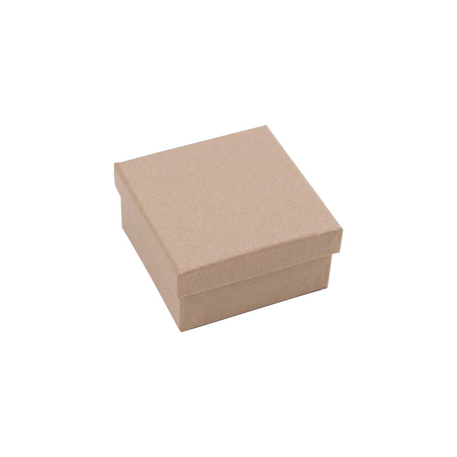 Quadratbox natur Größe 5x5x2,5 cm von Rico Design Quadratbox natur Größe 5x5x2,5 cm von Rico Design