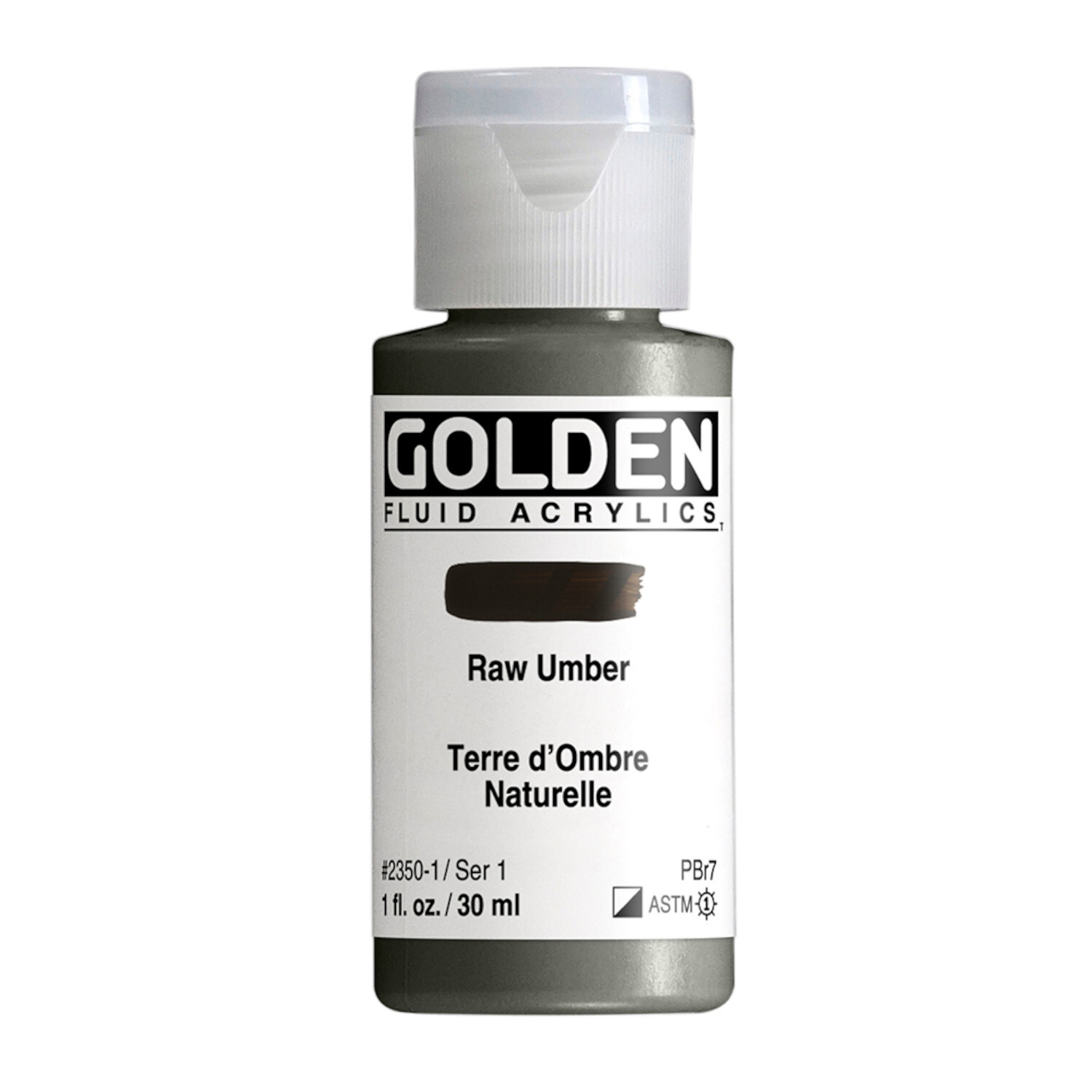 Golden Acrylics Golden Fluid Acrylfarbe Umbra Natur