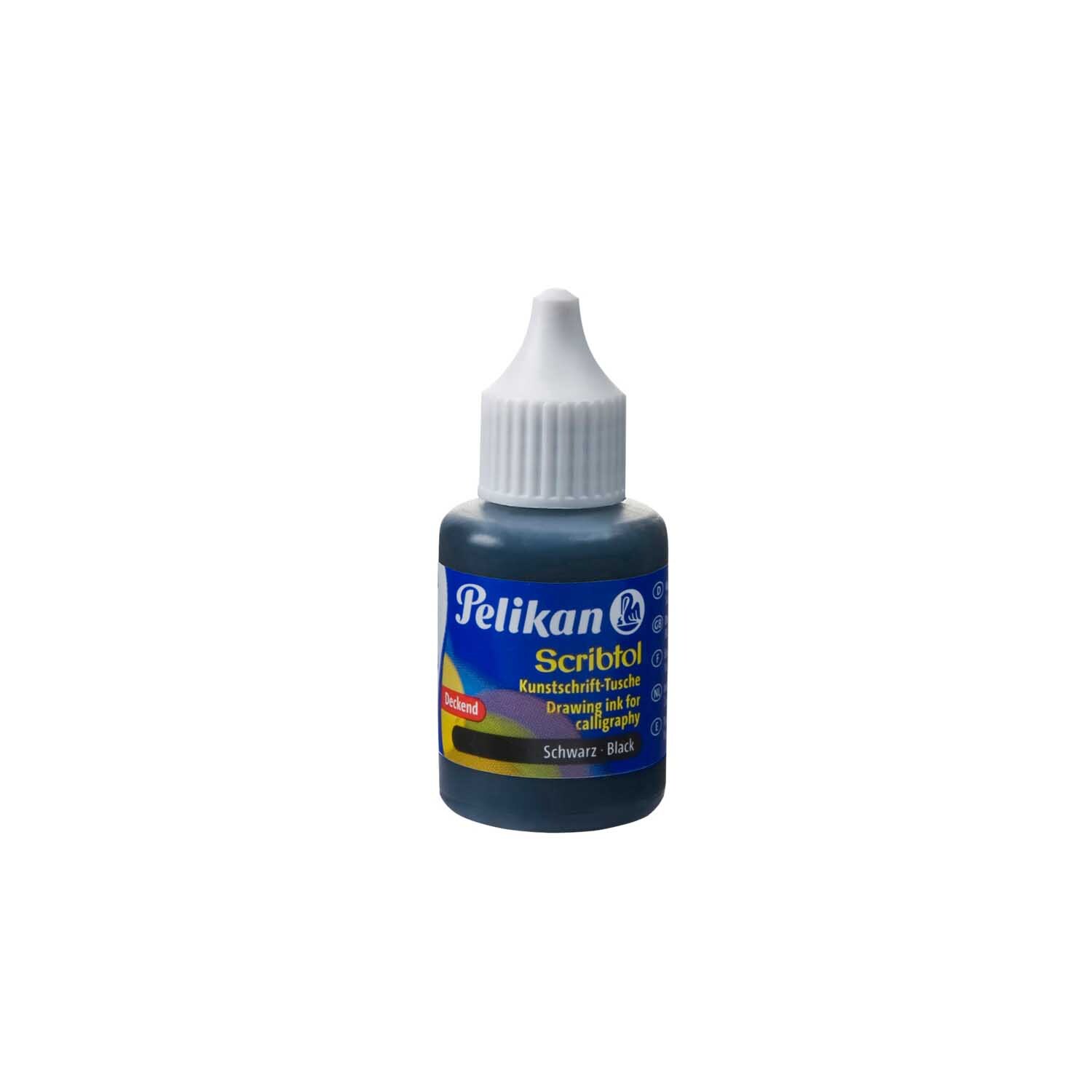 Tusche Scribtol schwarz 30ml