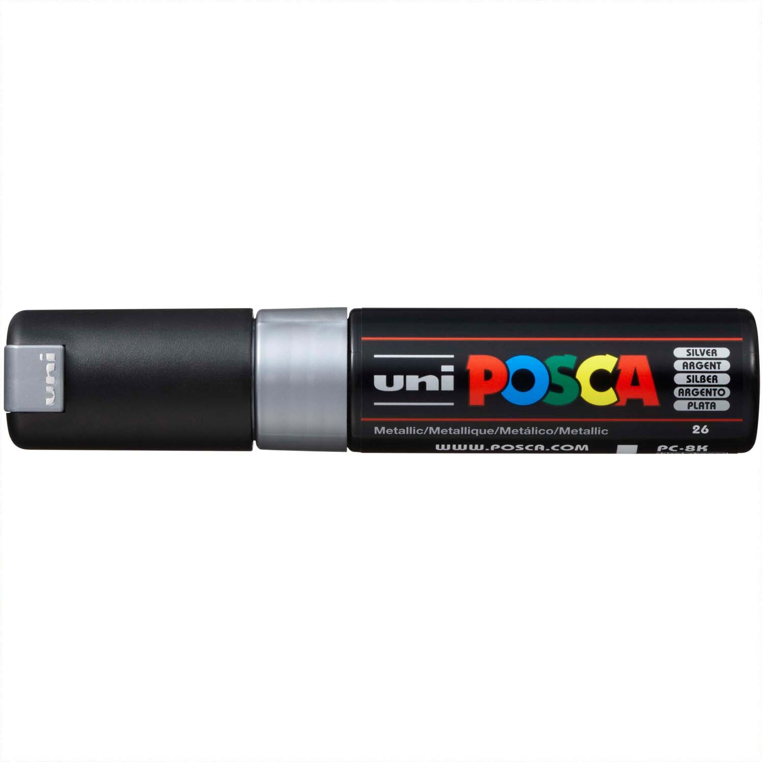 uni POSCA-Marker PC-8K 8mm Silber