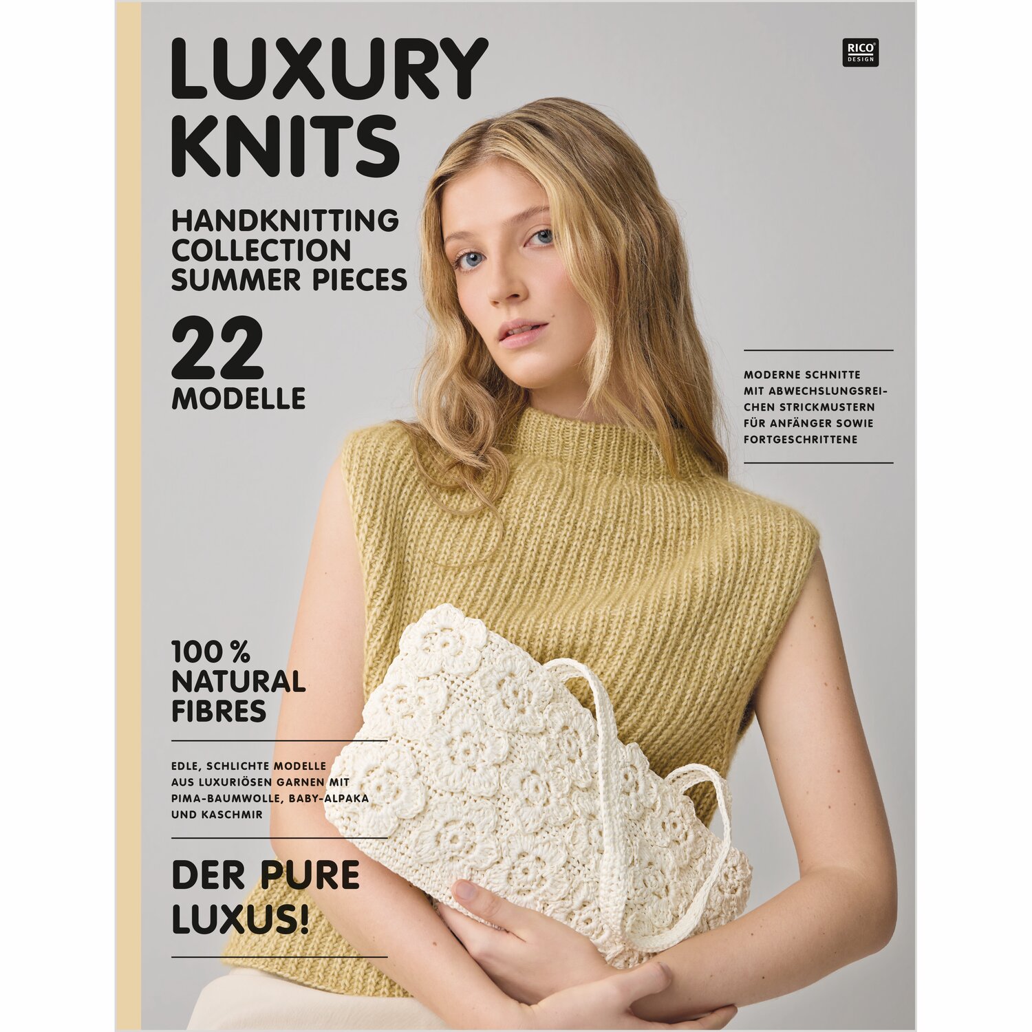 Luxury Knits - Summer Pieces Sprachauswahl deutsch von Rico Design