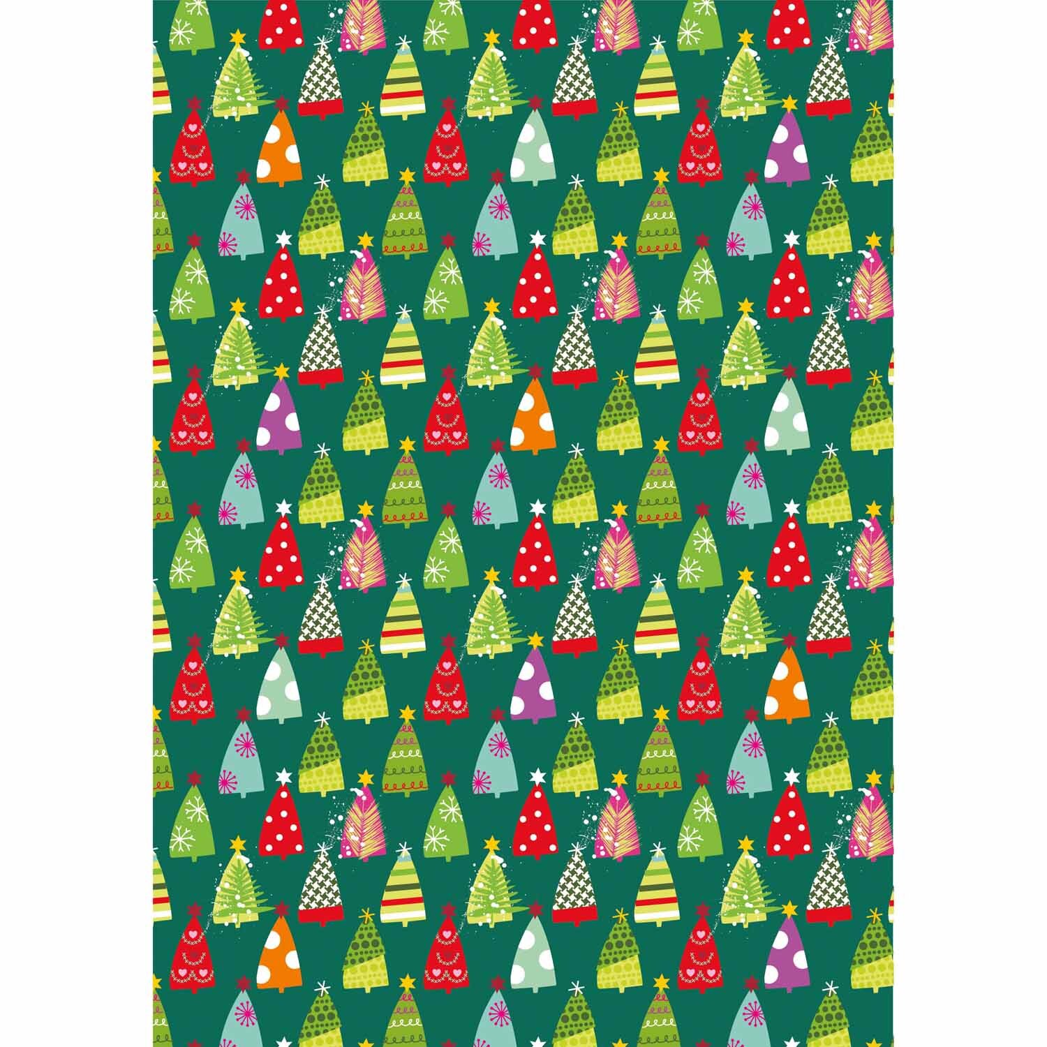 Fotokarton X-MAS Trees 50x70cm