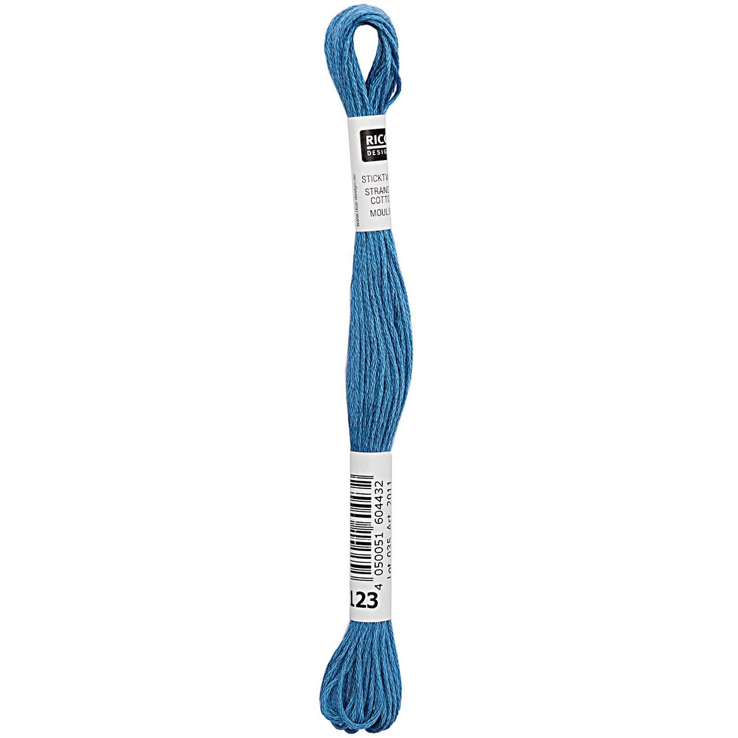 Rico Design Sticktwist 8m 123 Blau 2079011