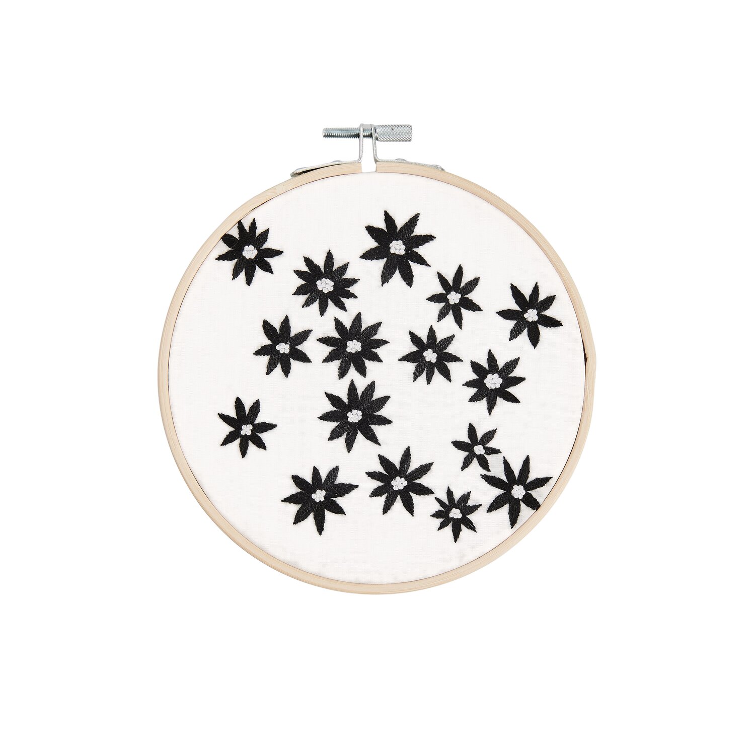 Stickpackung Vorgezeichnet Herbststern Ø15cm von Rico Design