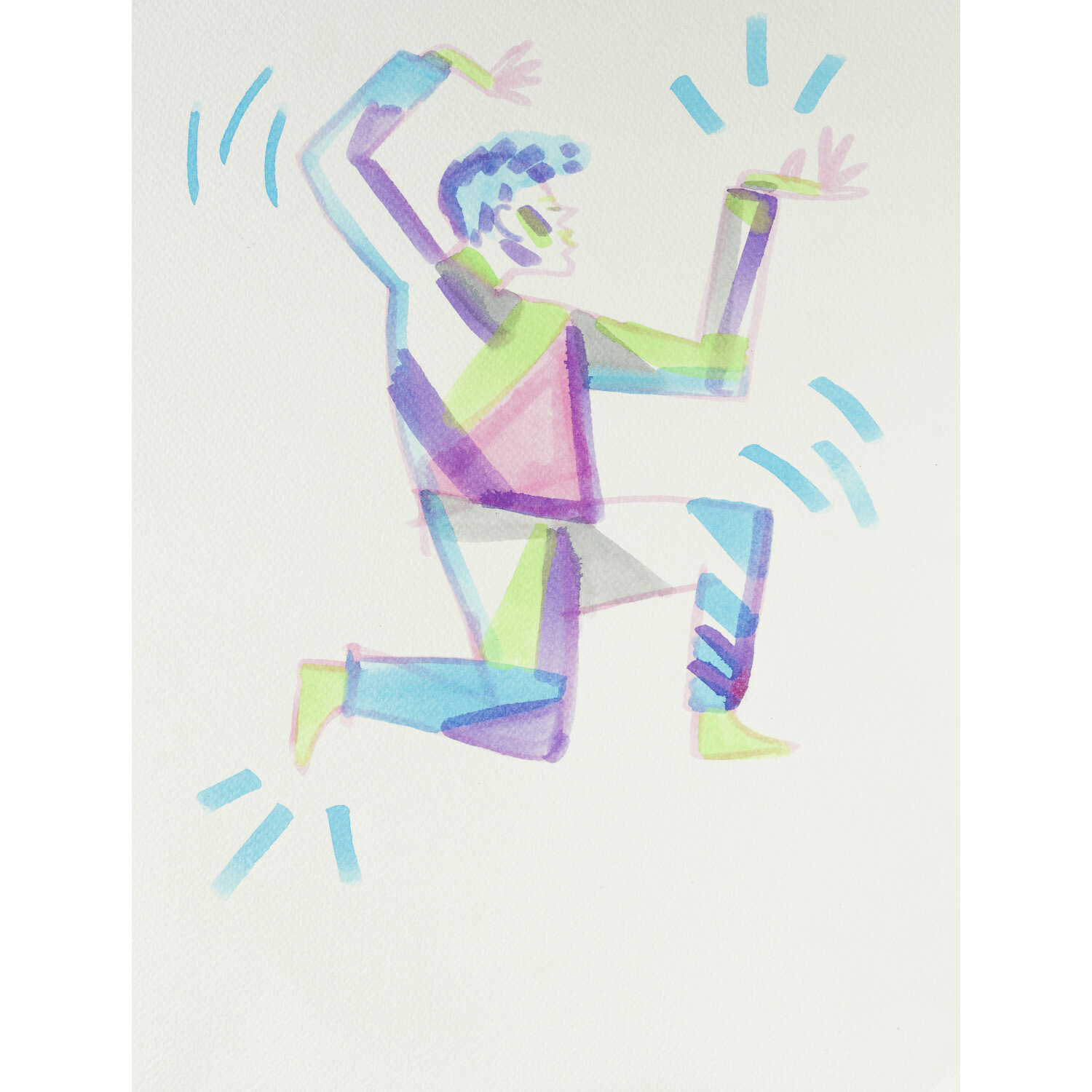 Ecoline Brush Pen Set Pastellfarben 5 Stück  von Royal Talens