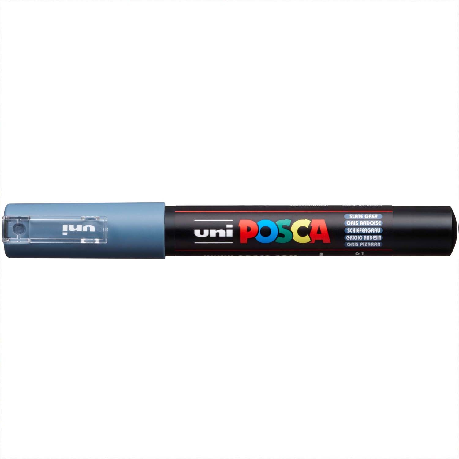 uni POSCA-Marker PC-1MC 0,7-1mm Schiefergrau
