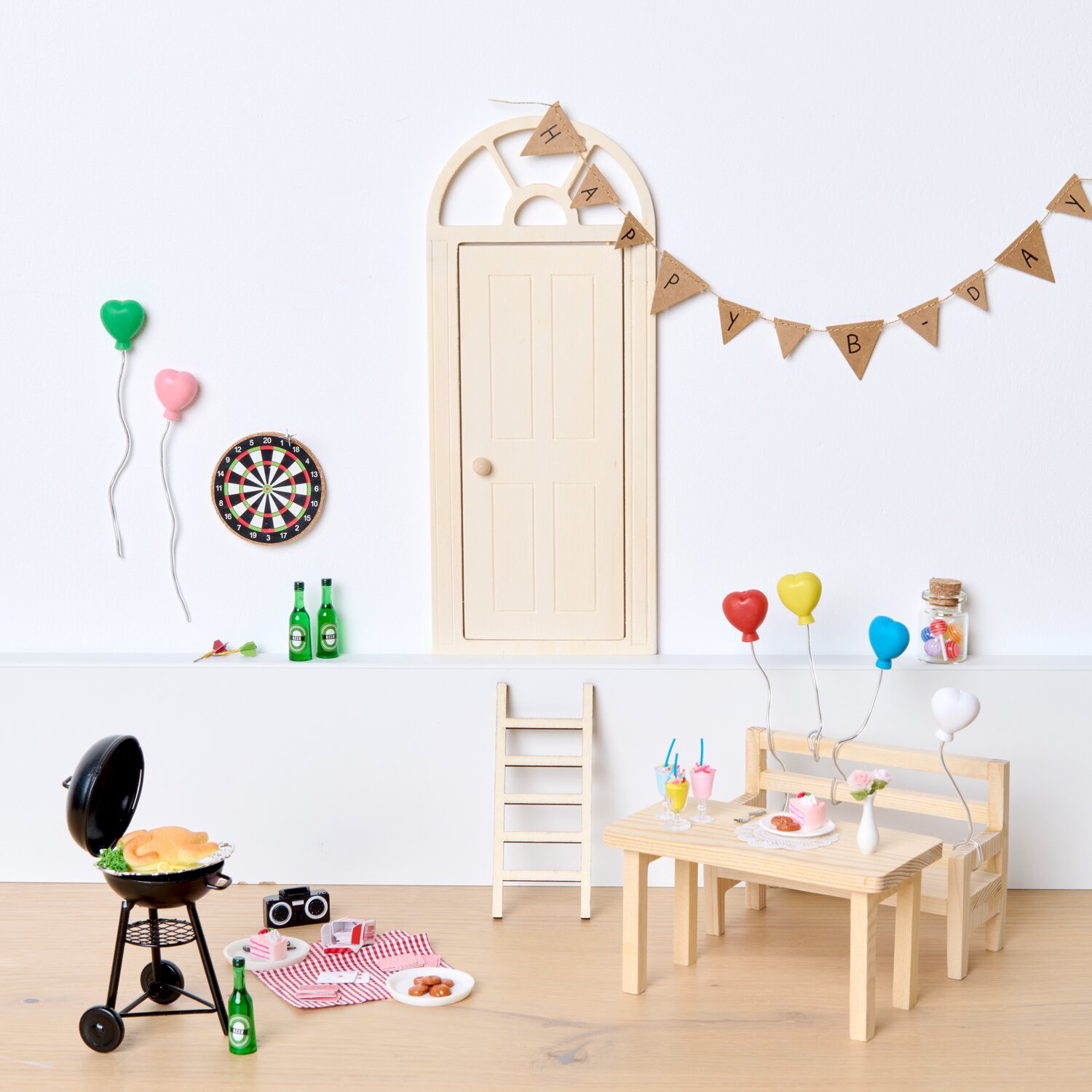 Miniatur Dartscheibe von Rico Design