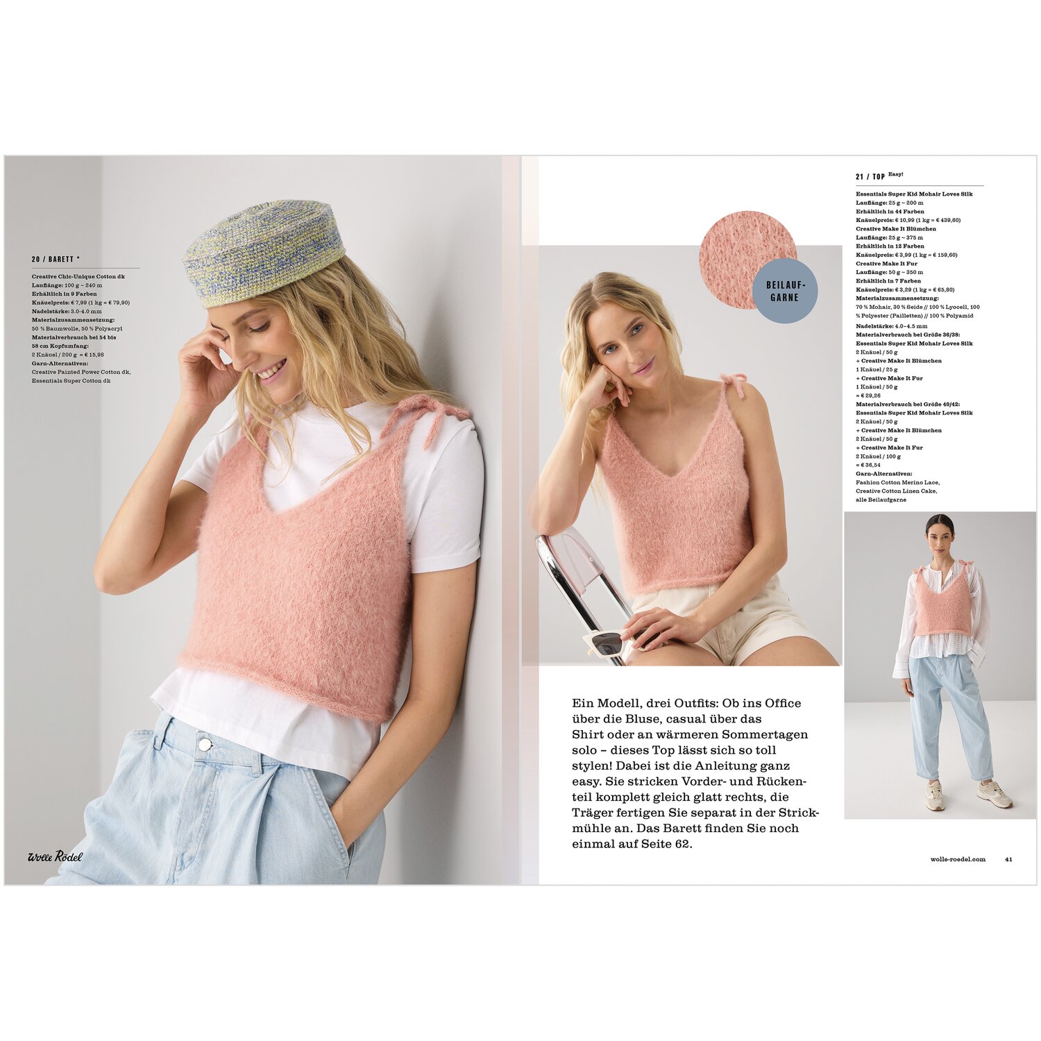 Die Neue Masche No. 15 Frühjahr-Sommer von idee. Creativmarkt