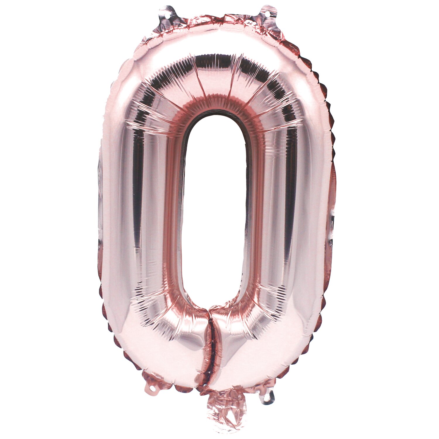 Folienballon Zahl rosa 36cm von Rico Design