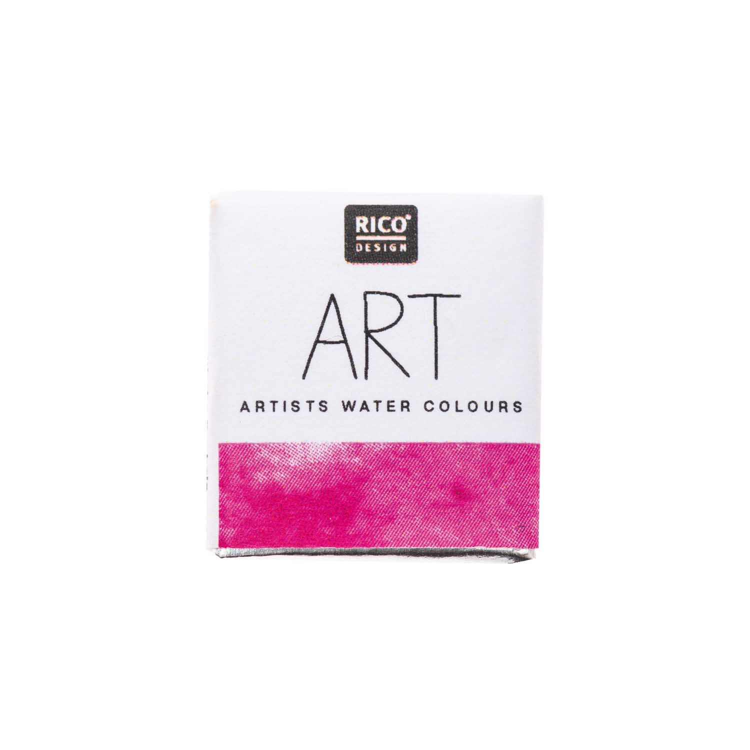 Rico Design ART Künstler Aquarellfarbe halbes Näpfchen Fuchsia