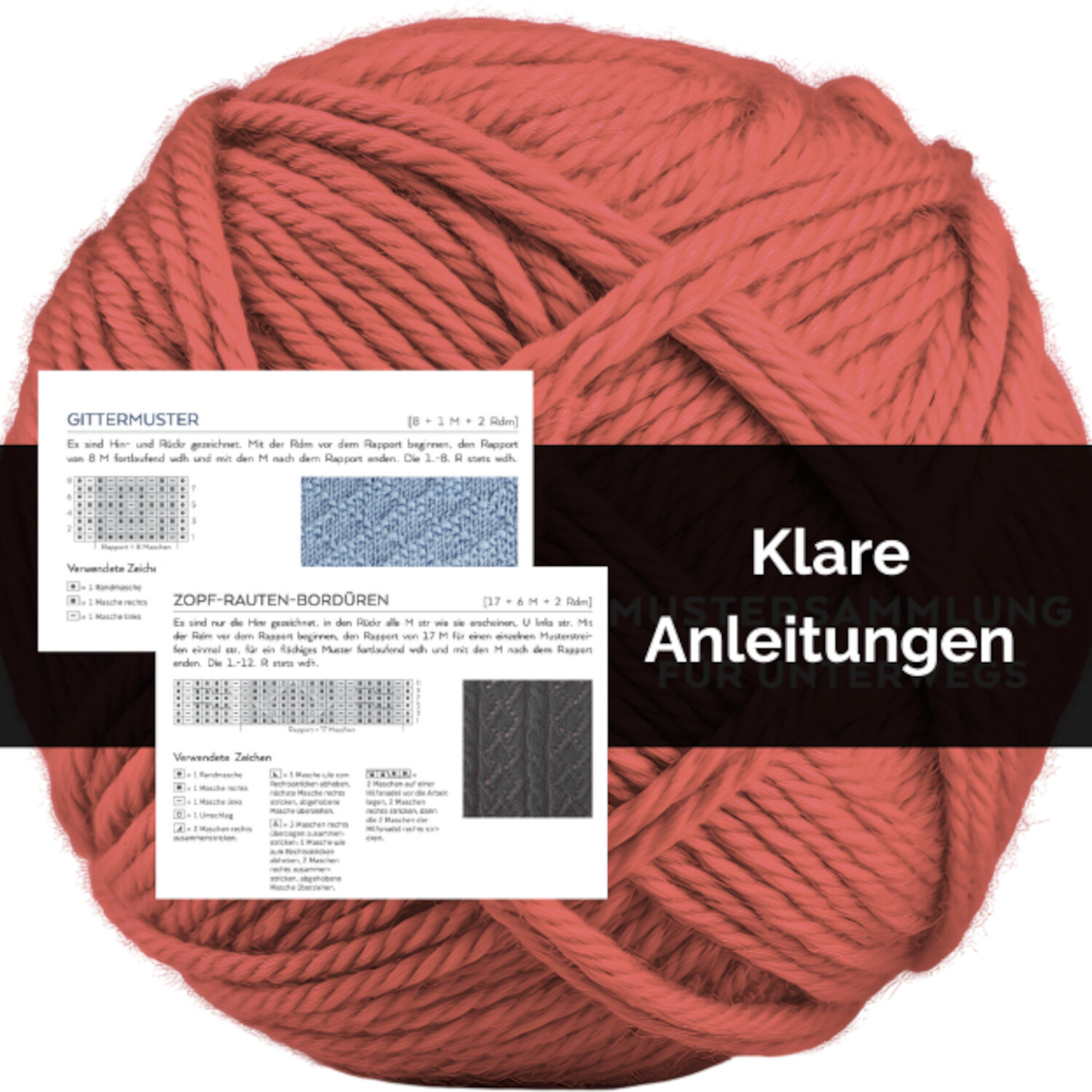 Strickmuster to go von frechverlag