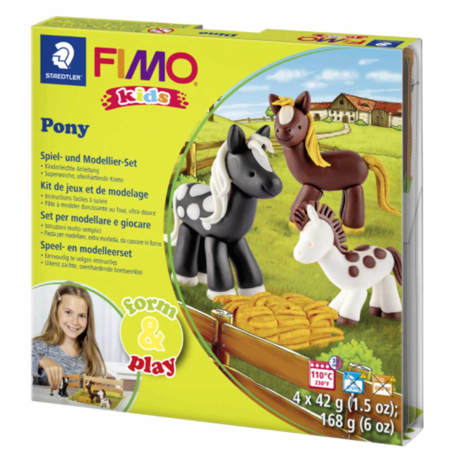 FIMO kids Form & Play Pony von STAEDTLER