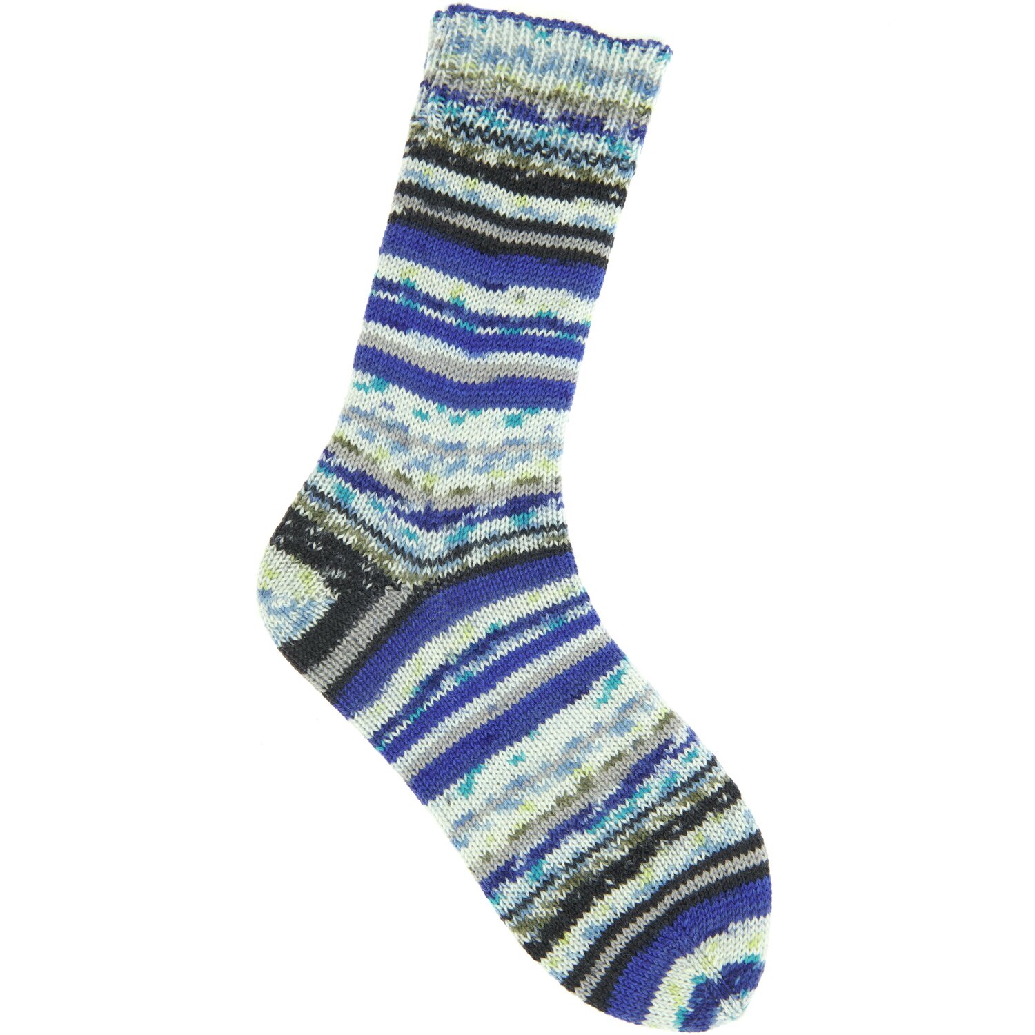 Socks Neon Fair Isle 4-fädig Socks Neon Fair Isle 4-fädig