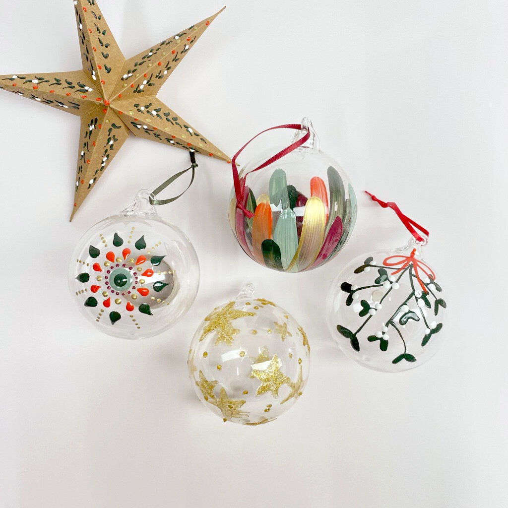 Anleitung Baumschmuck mit 3D Pens bemalen von Rico Design