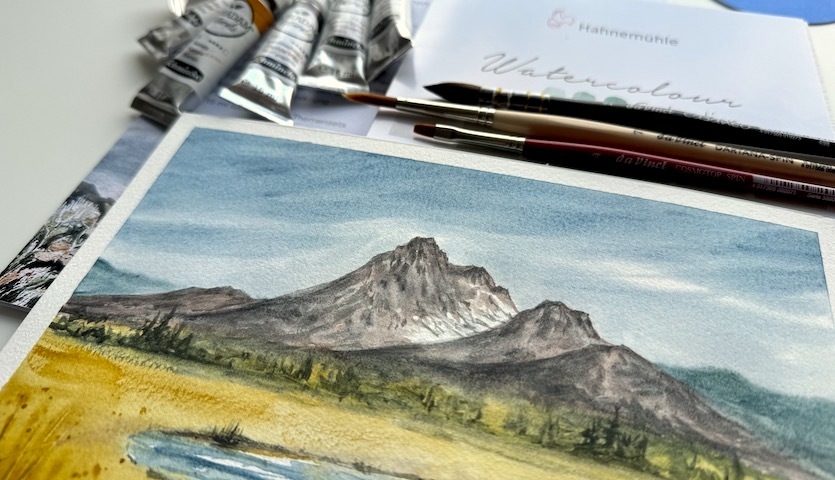 Anleitung Landschaftsbild @draw_better mit HORADAM Naturals Anleitung Landschaftsbild @draw_better mit HORADAM Naturals