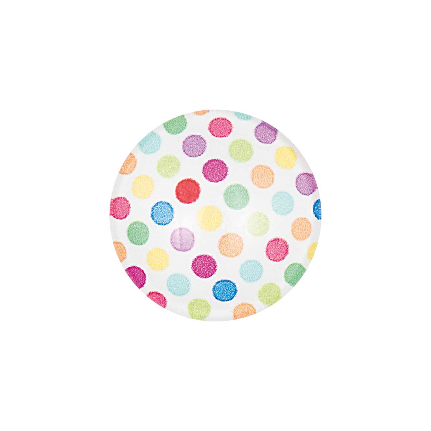Cabochon Punkte pastell 20mm Glas
