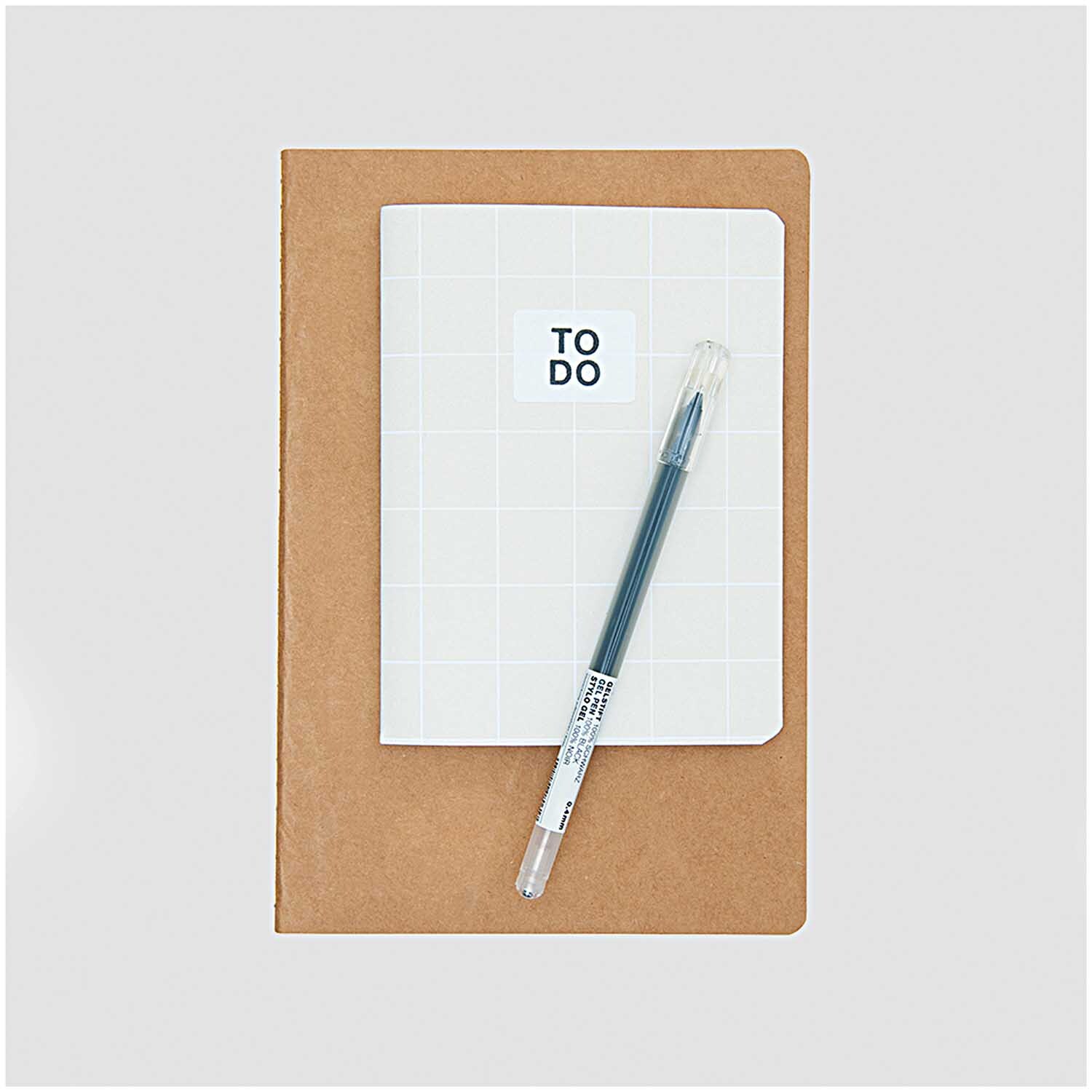 Paper Poetry Notizbuch weiß A6 Kraftpapier kariert Paper Poetry Notizbuch weiß A6 Kraftpapier kariert