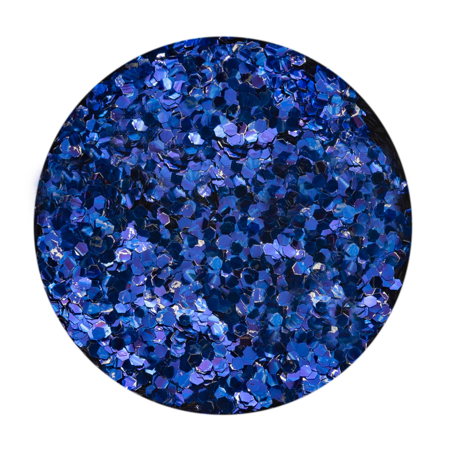 Bio Glitter grob 10g Farbe Dunkelblau von GLOREX 