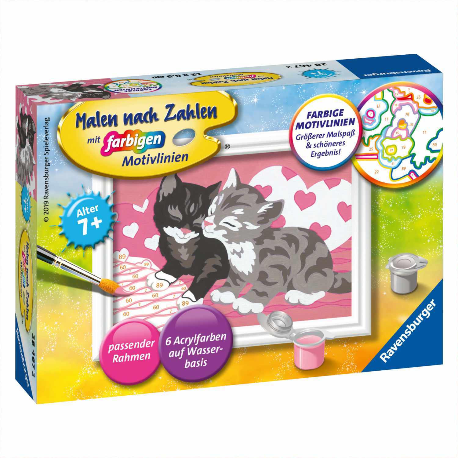 Malen nach Zahlen Kuschelkatzen Malen nach Zahlen Kuschelkatzen