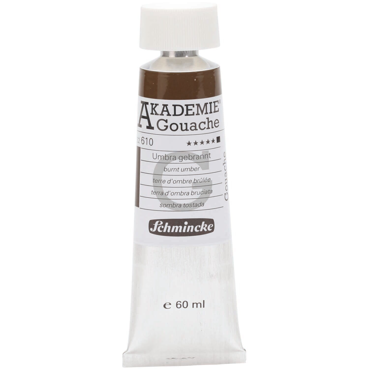 Schmincke Akademie Gouache 60ml Umbra Gebrannt