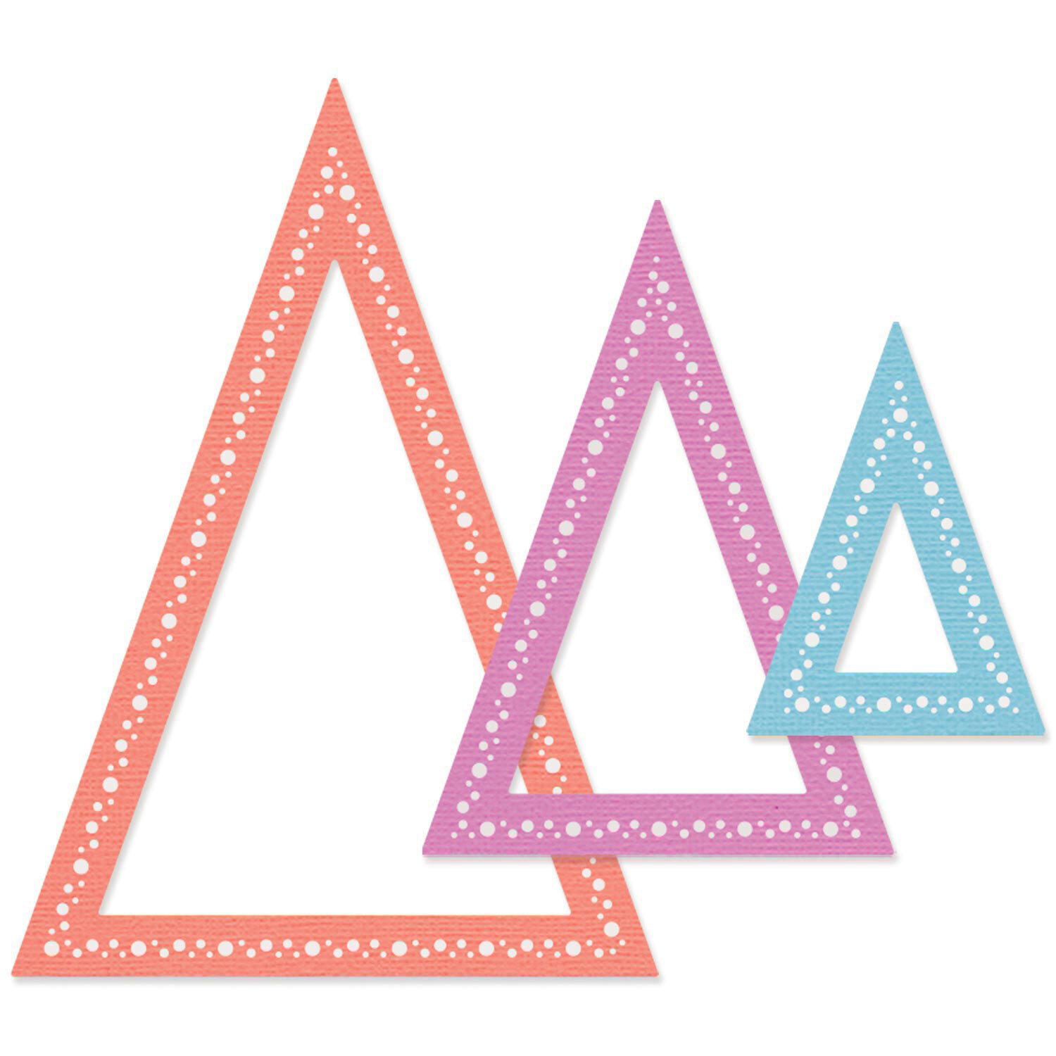Sizzix Framelits Die Set Perfect Triangles 16PK  von idee. Creativmarkt