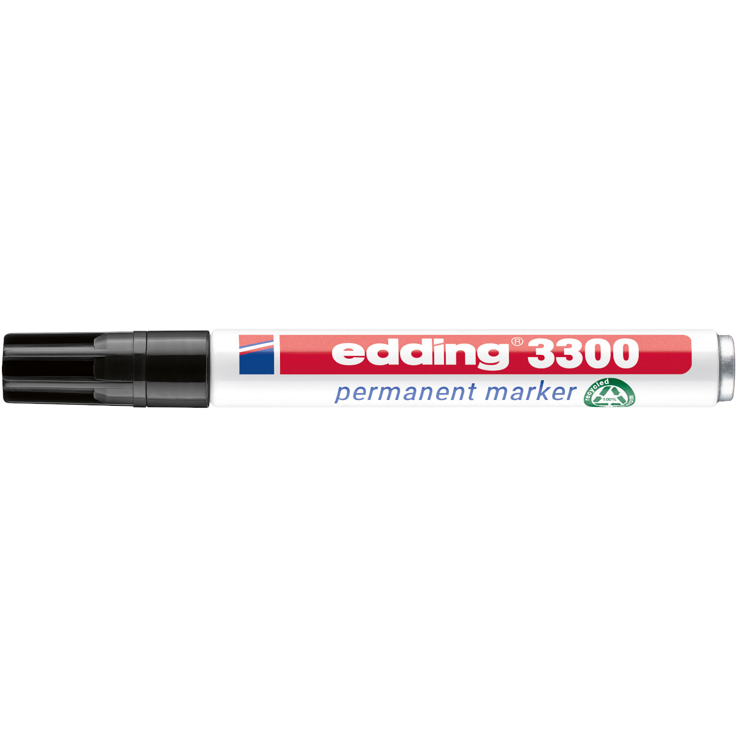 3300 Permanentmarker schwarz 1-5mm von edding International 3300 Permanentmarker schwarz 1-5mm von edding, ideal für dauerhafte Beschriftungen.