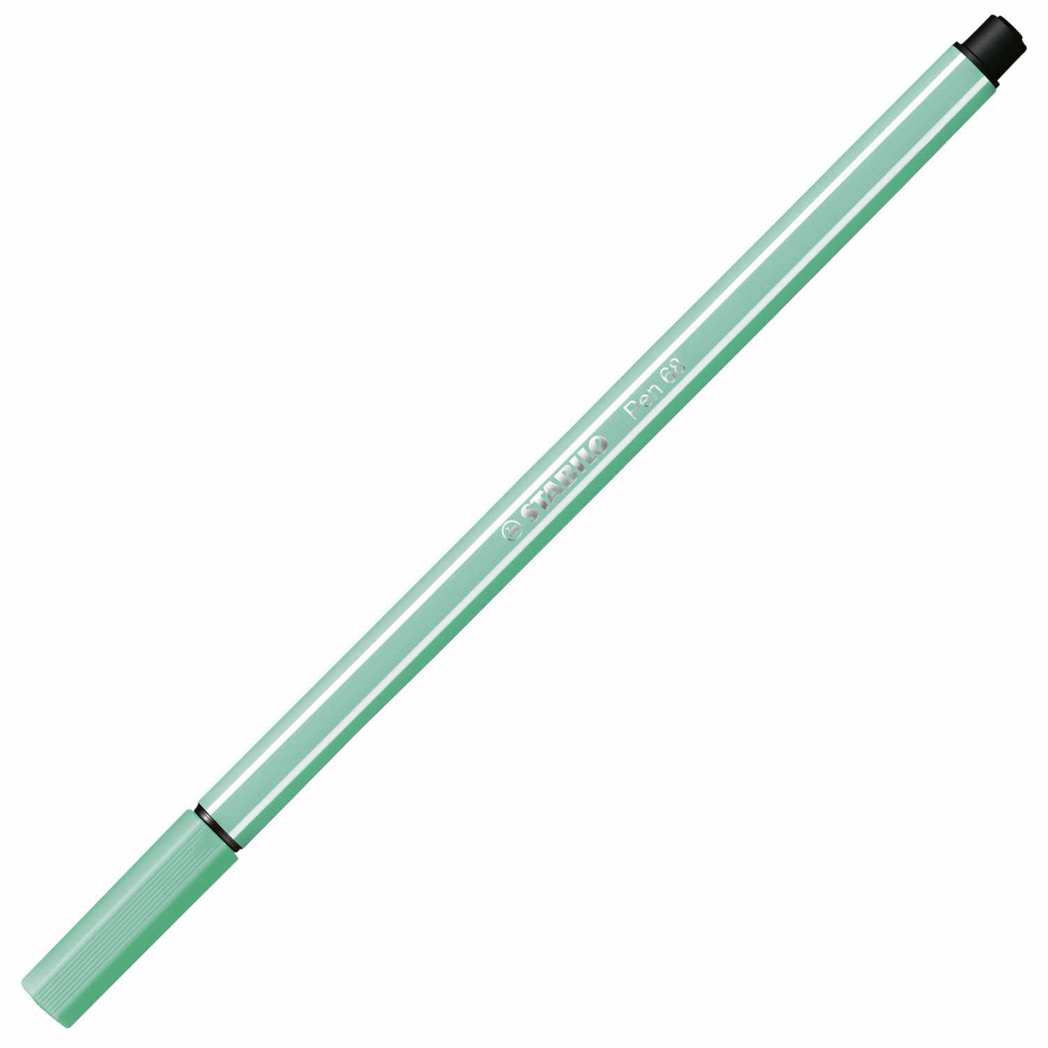 STABILO PEN 68 Filzstift – Kobaltblau, Wasserbasis, Lange Haltbar