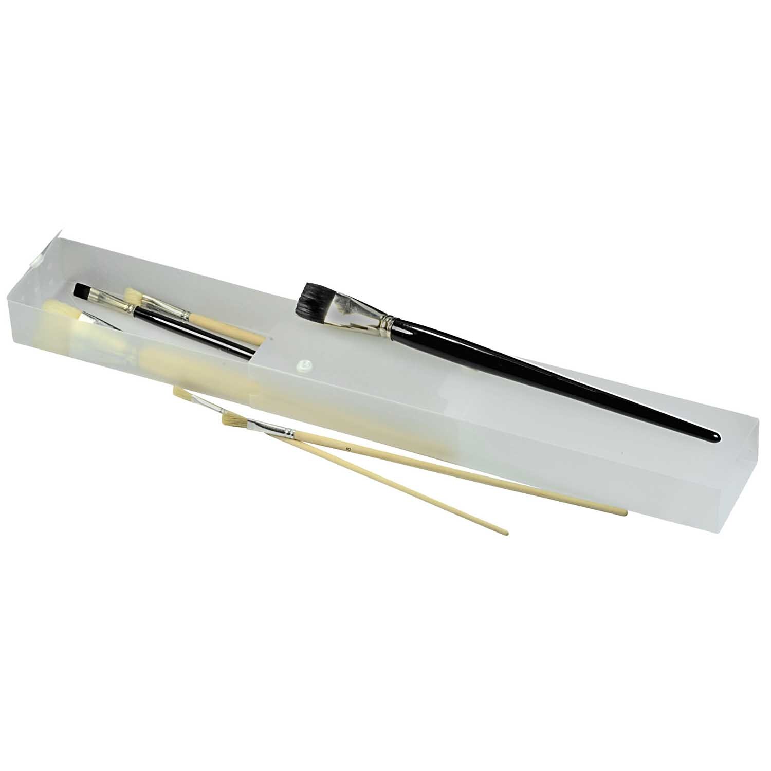 Pinselbox mit Belüftungslöchern 36x8x4cm
