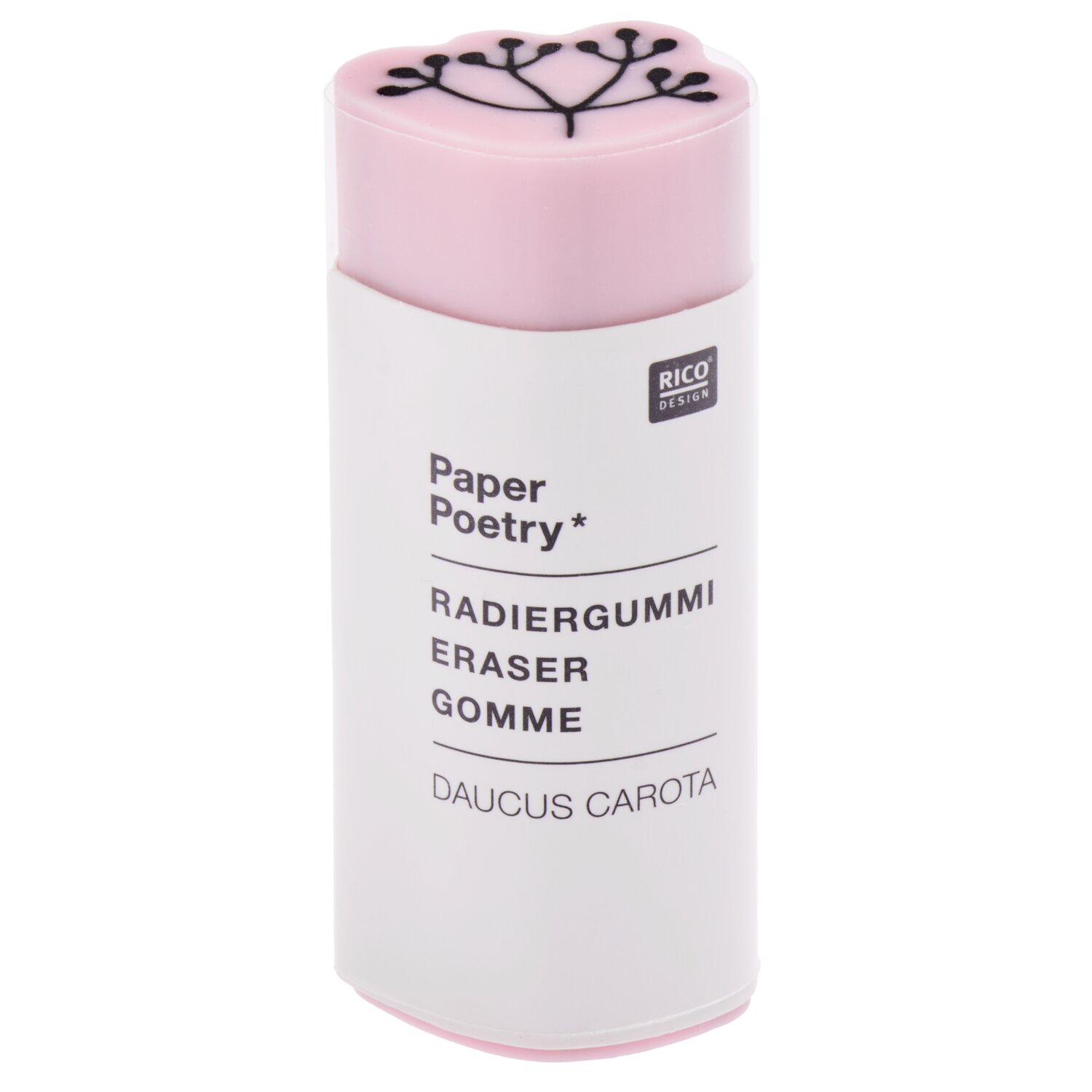 Paper Poetry Radiergummi In the Meadow Rosa 2,6x2x6cm von Rico Design