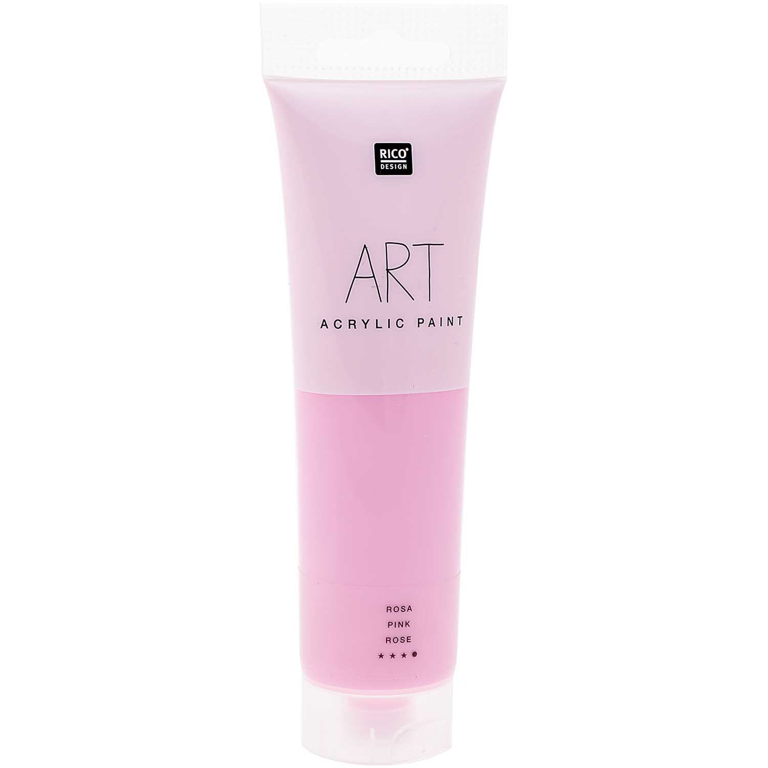 Rico Design ART Künstler Acrylfarbe 100ml Rosa