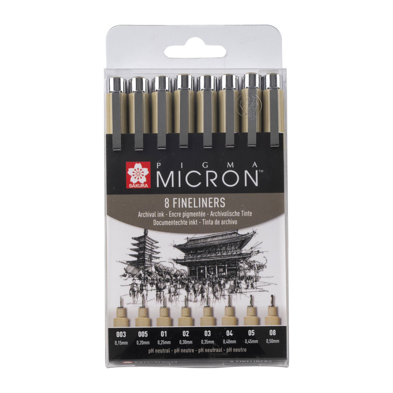 Pigment Liner Sakura Pigma Micron Fineliner Set
