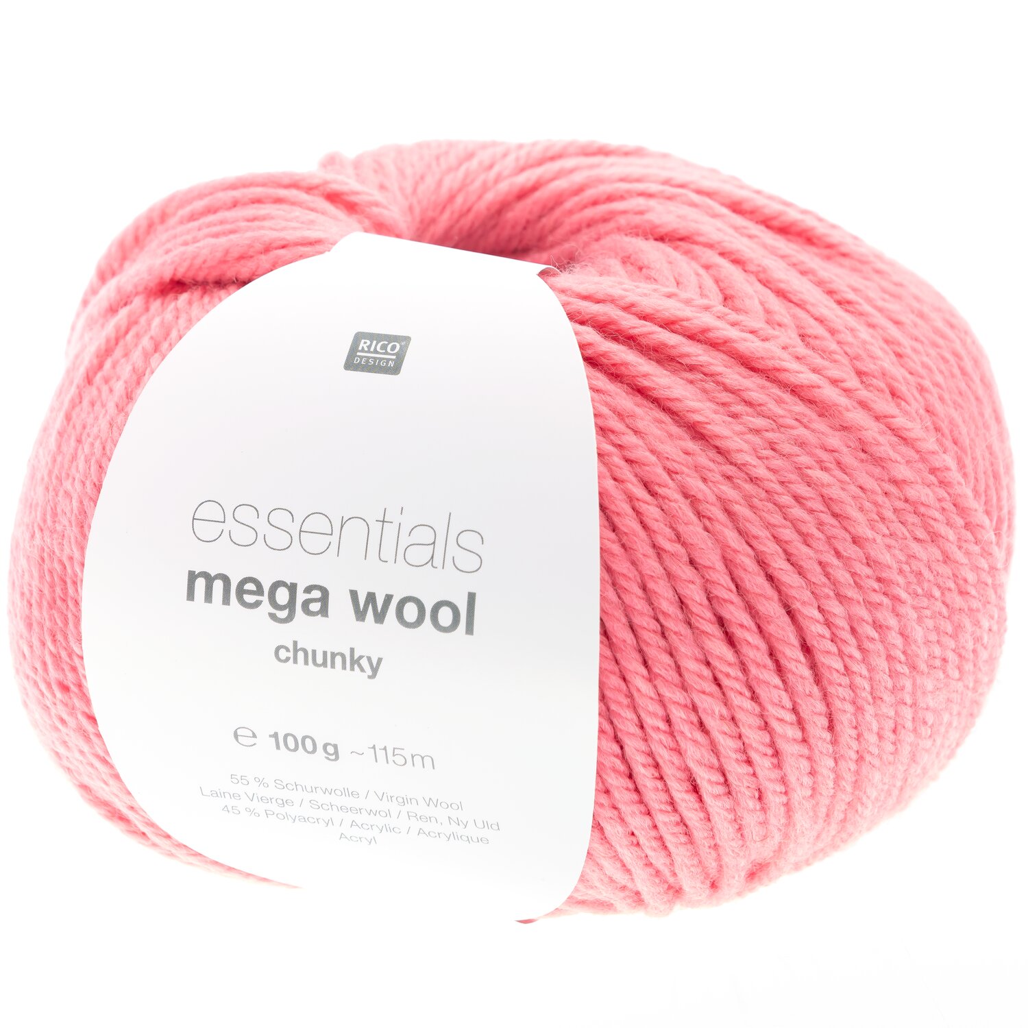 Rico Essentials Mega Wool Chunky - Fuchsia (018)