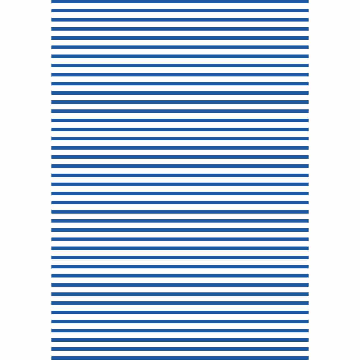Fotokarton Streifen weiß-blau 50x70cm 300g/m²