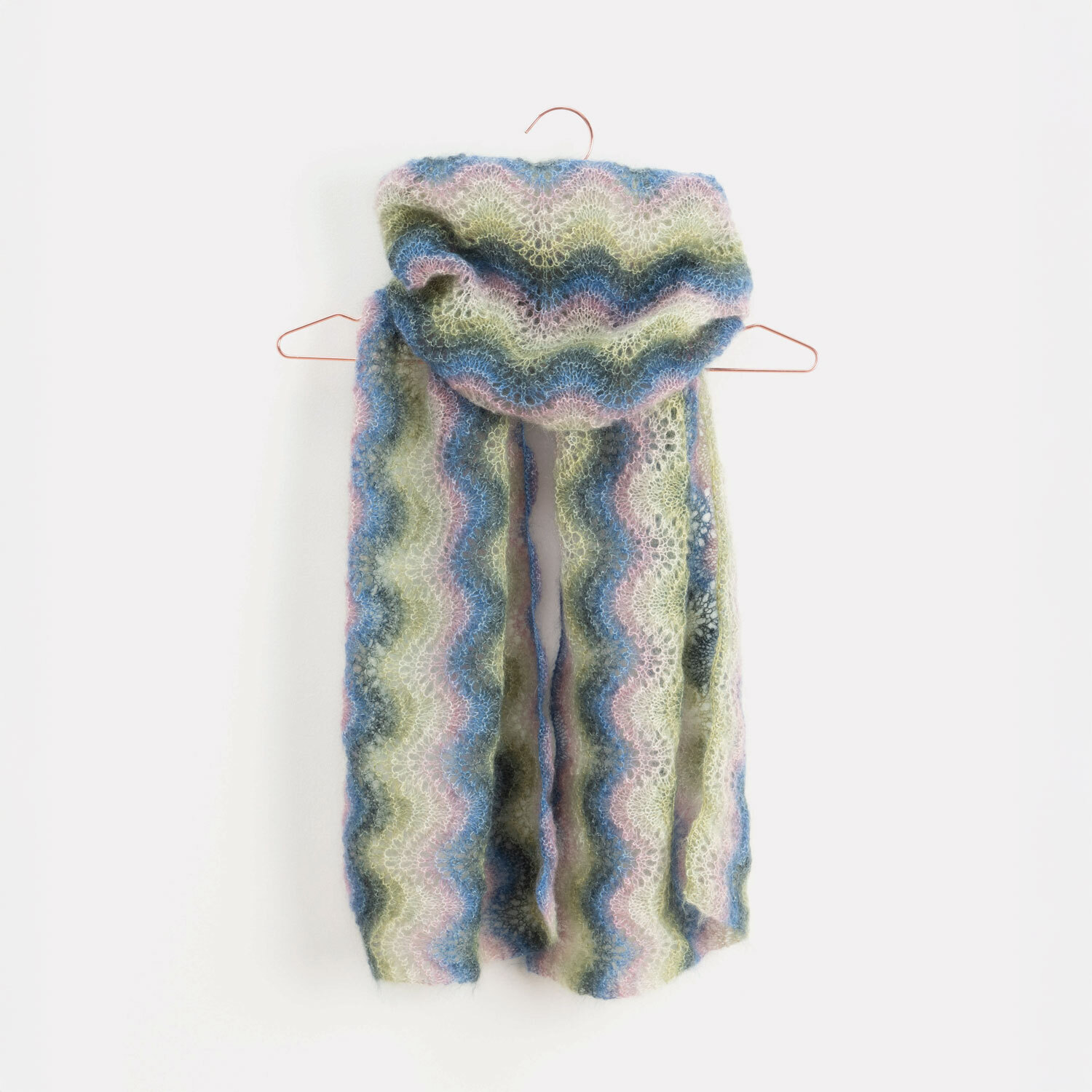 Schal Farbe Retro Schal Farbe Retro