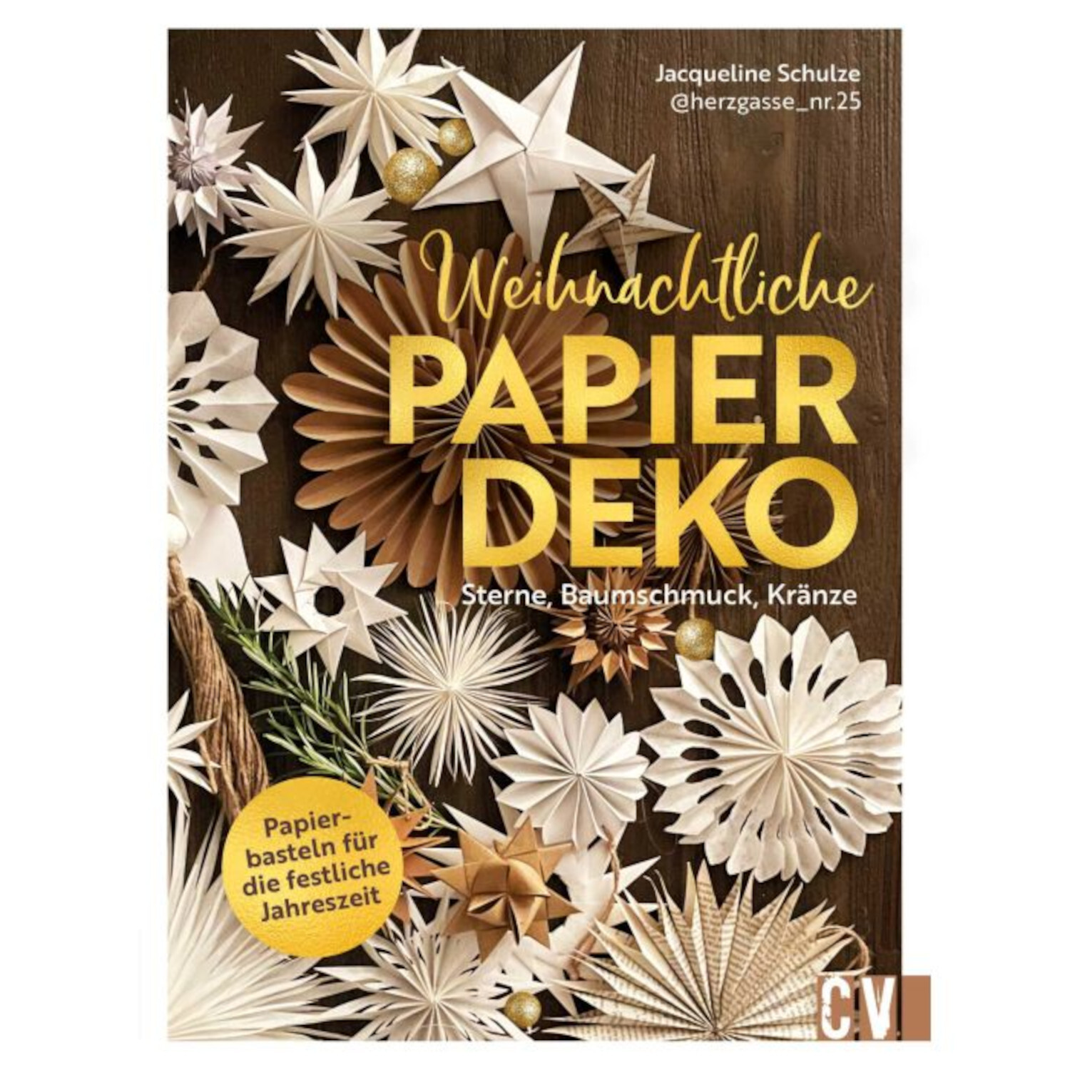 Weihnachtliche Papierdeko