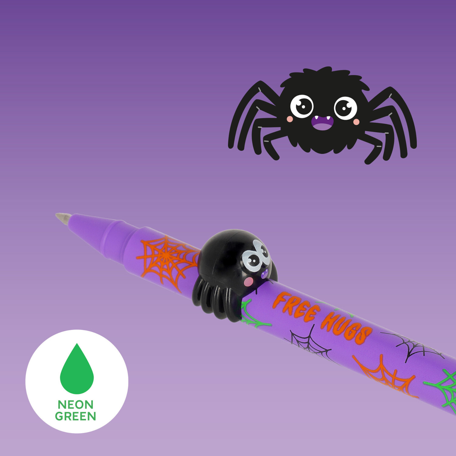 Lovely Friends Gelstift Farbe Halloween von Legami 