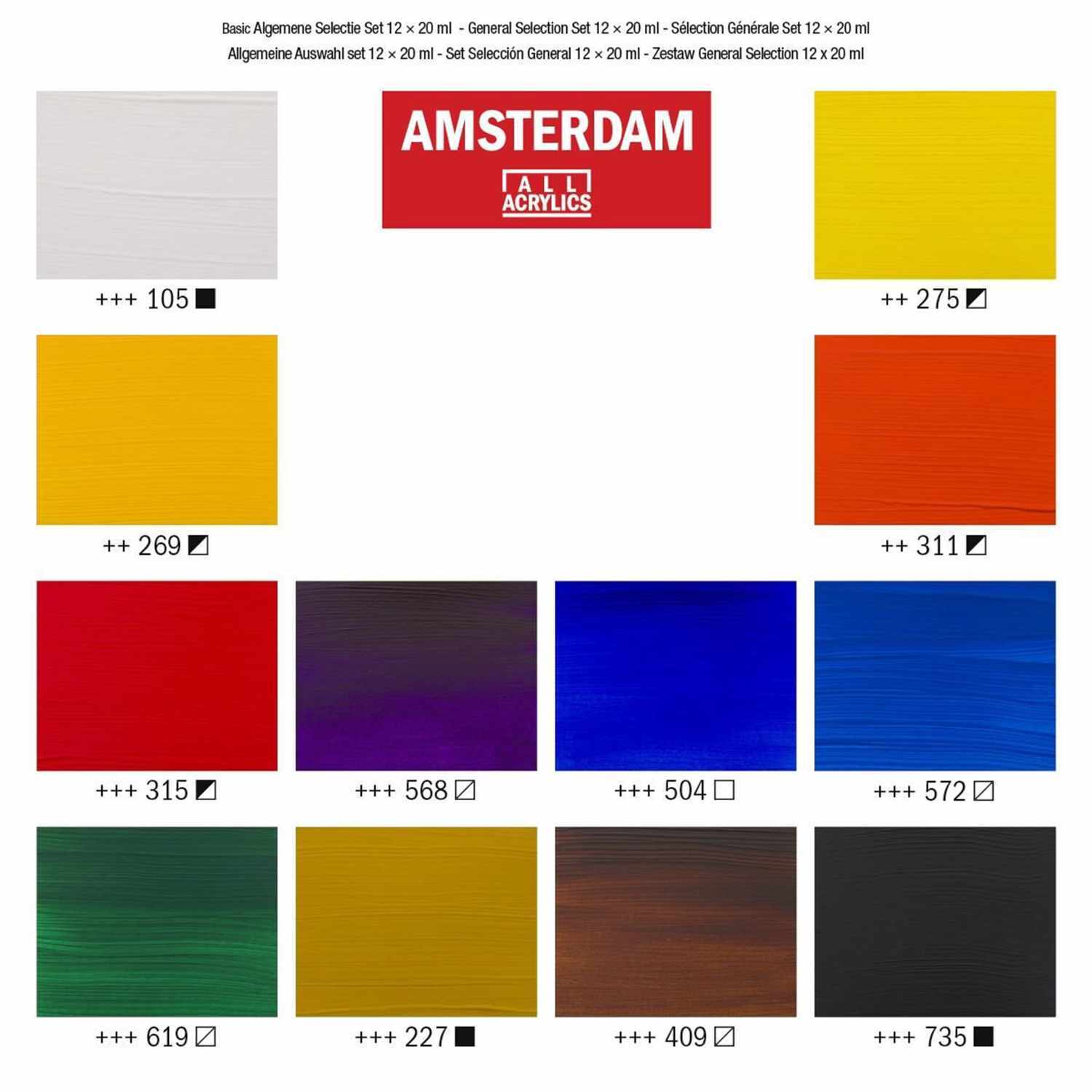 Acrylfarbe Set 12x20ml Acrylfarbe Set 12x20ml